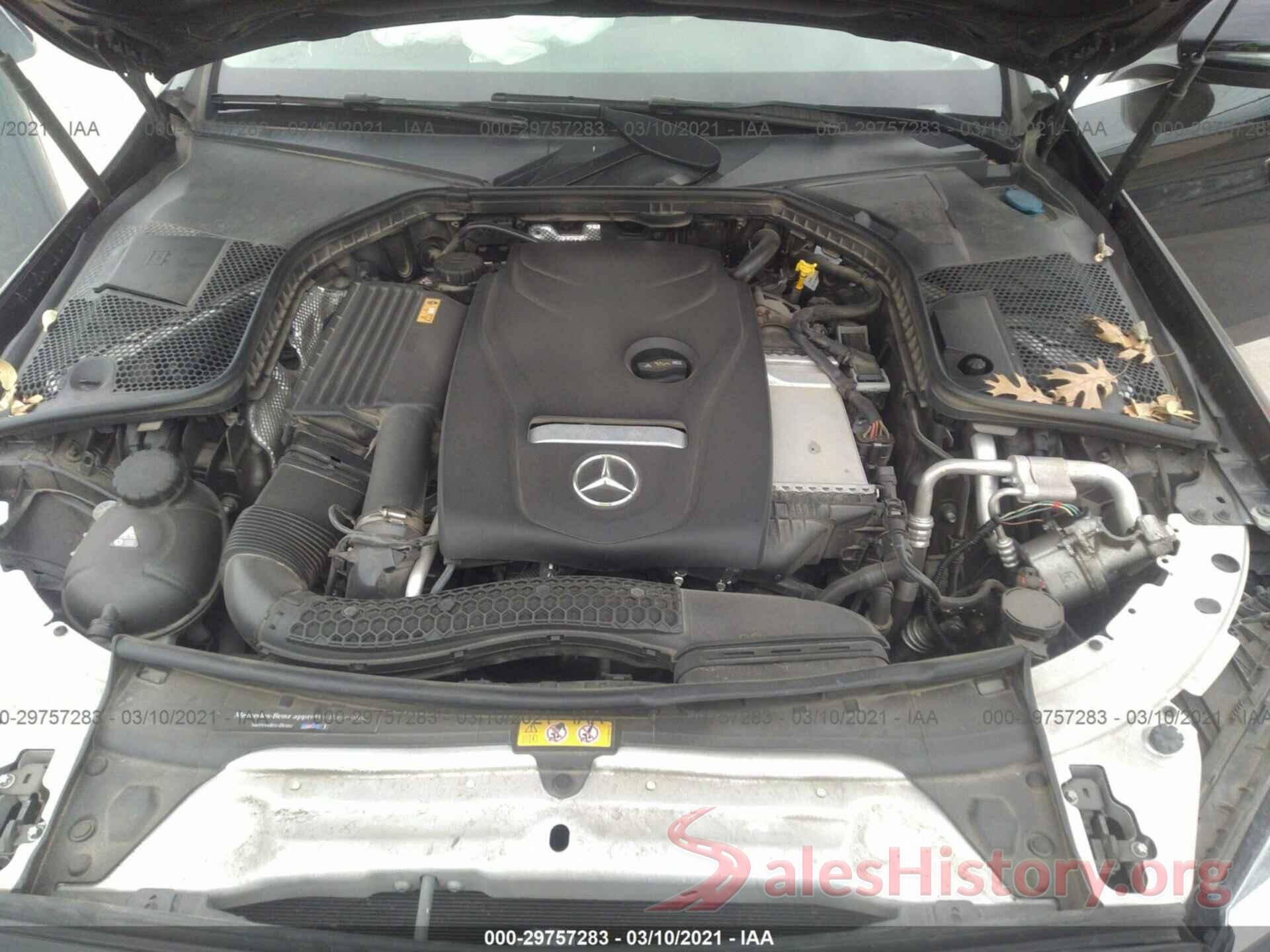 55SWF4JB9HU185564 2017 MERCEDES-BENZ C-CLASS