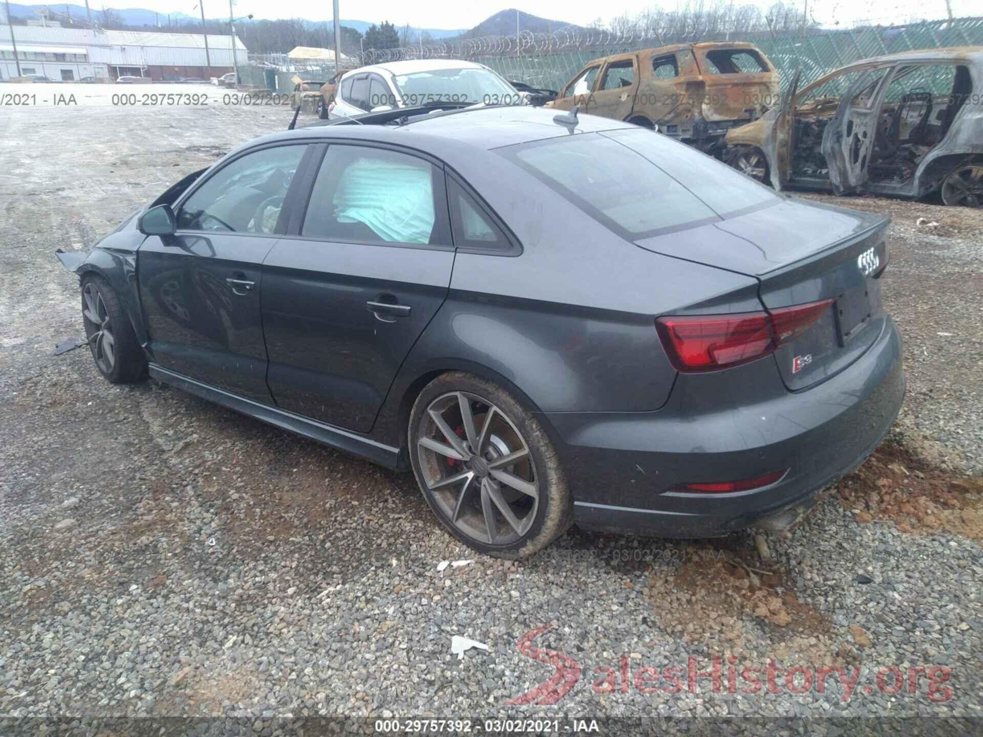 WAUB1GFF5H1078299 2017 AUDI S3