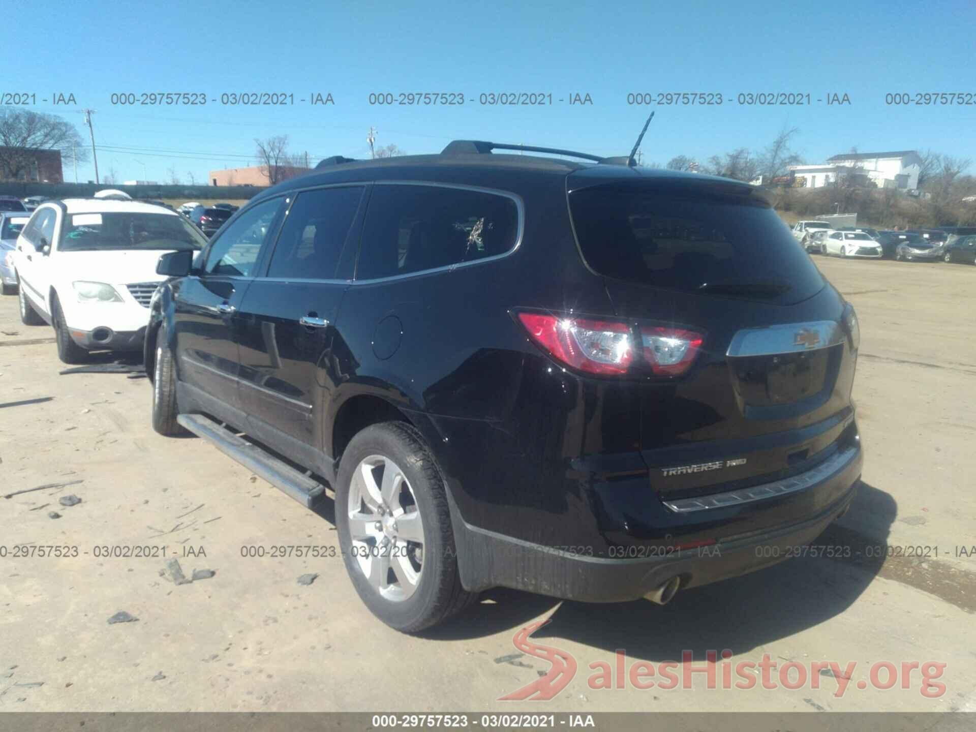 1GNKVJKD7HJ320834 2017 CHEVROLET TRAVERSE