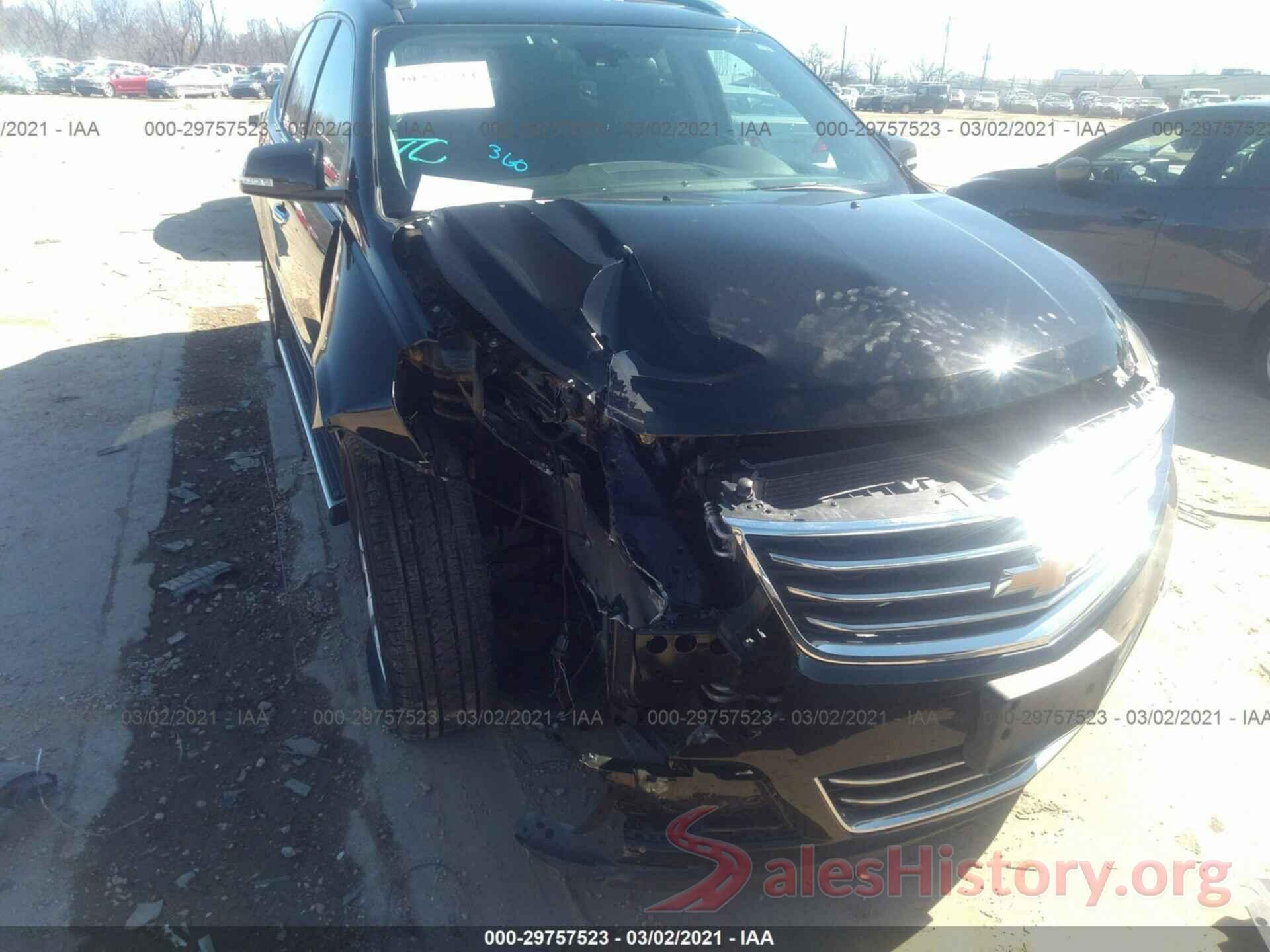 1GNKVJKD7HJ320834 2017 CHEVROLET TRAVERSE