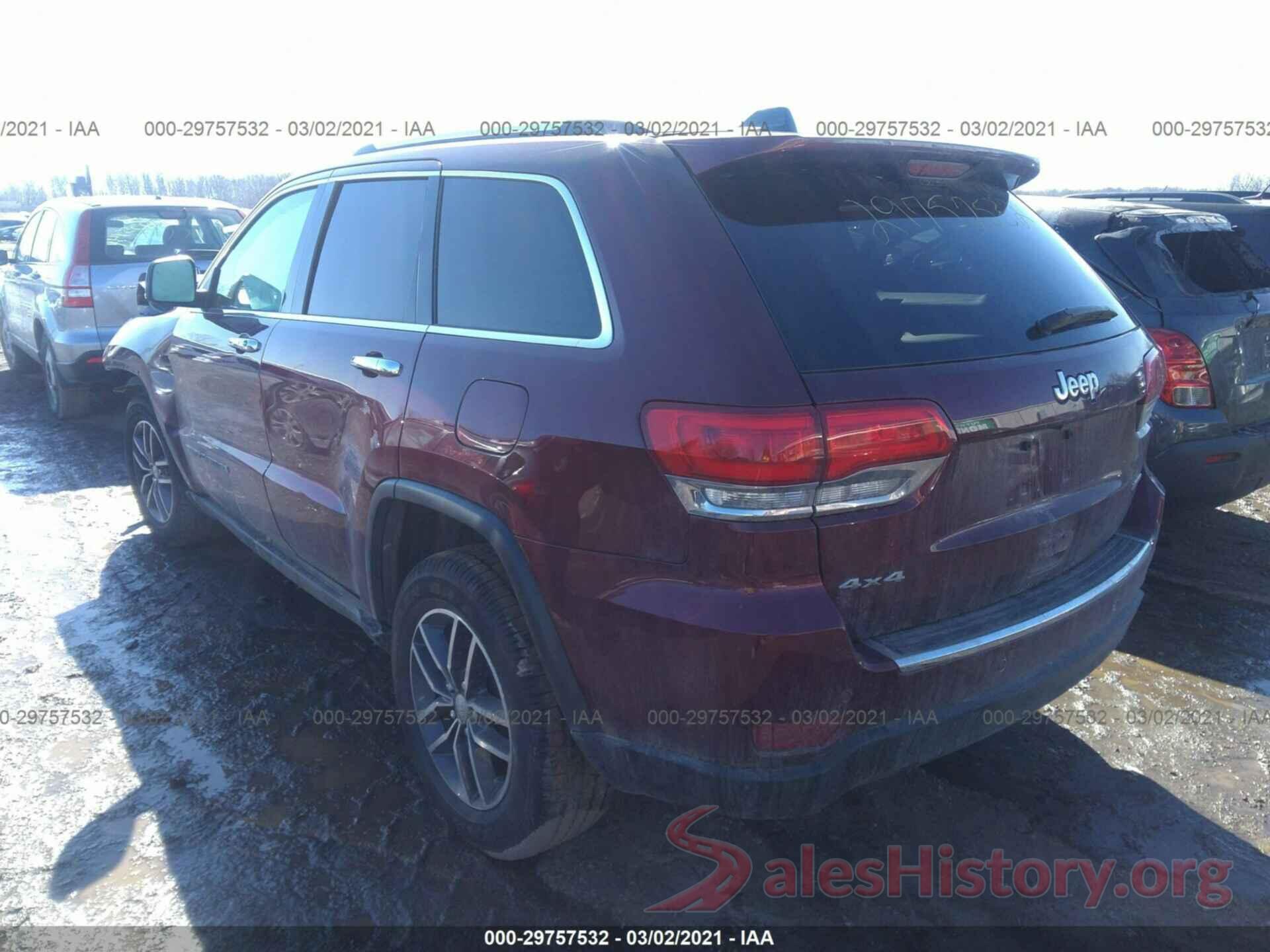 1C4RJFBG8JC300192 2018 JEEP GRAND CHEROKEE