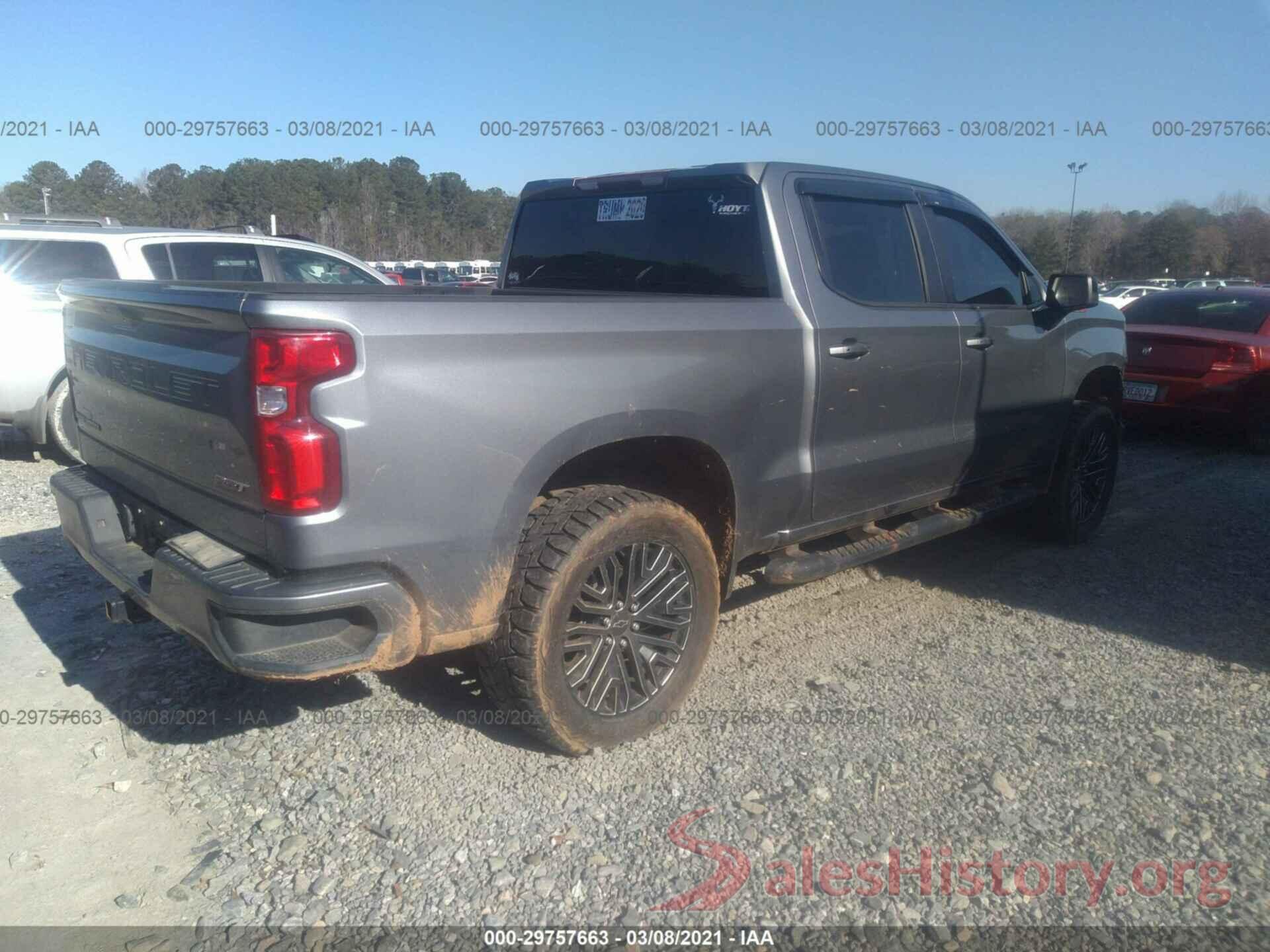 1GCUYEED0KZ207442 2019 CHEVROLET SILVERADO 1500