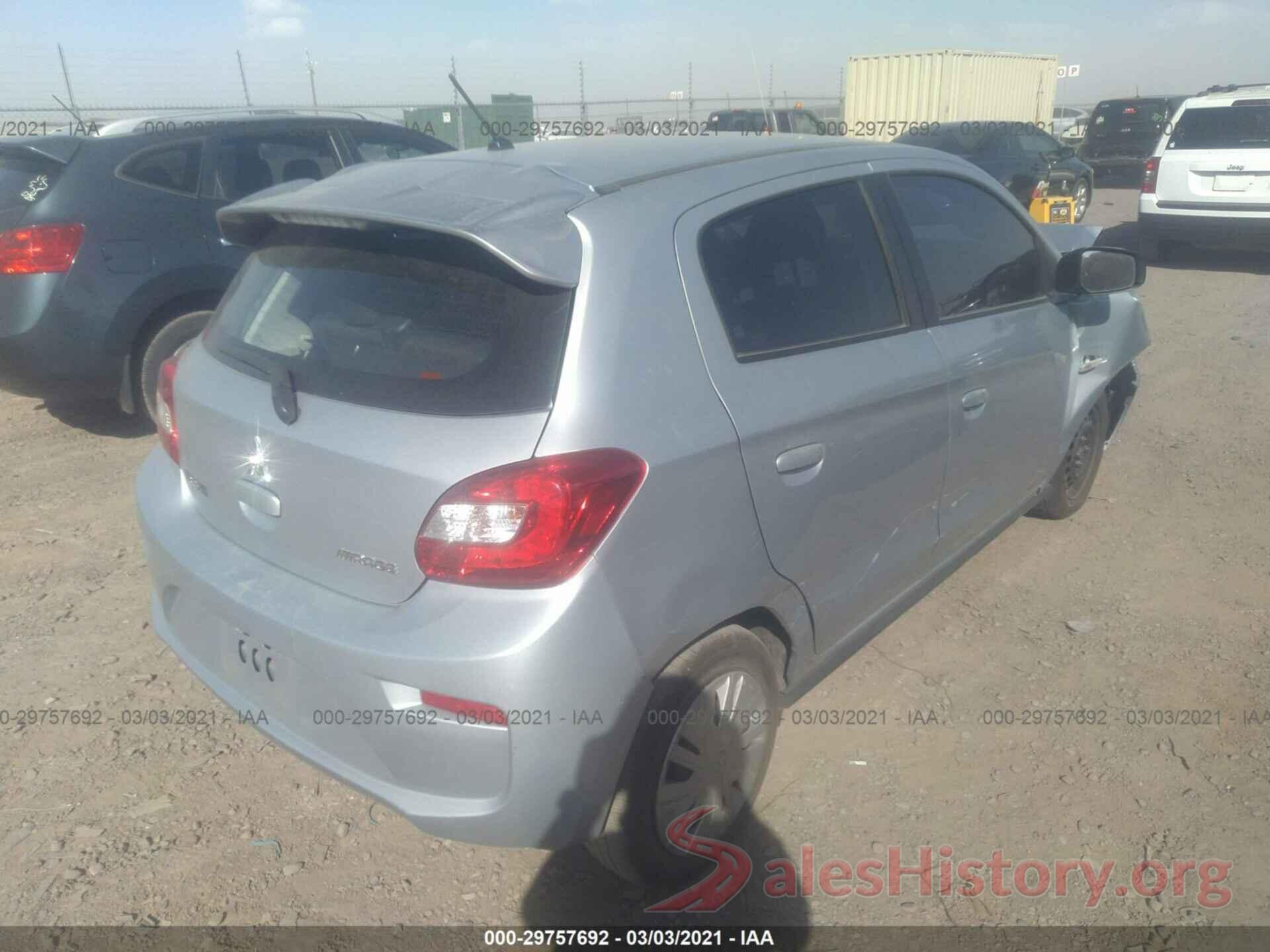 ML32A3HJ8HH021702 2017 MITSUBISHI MIRAGE