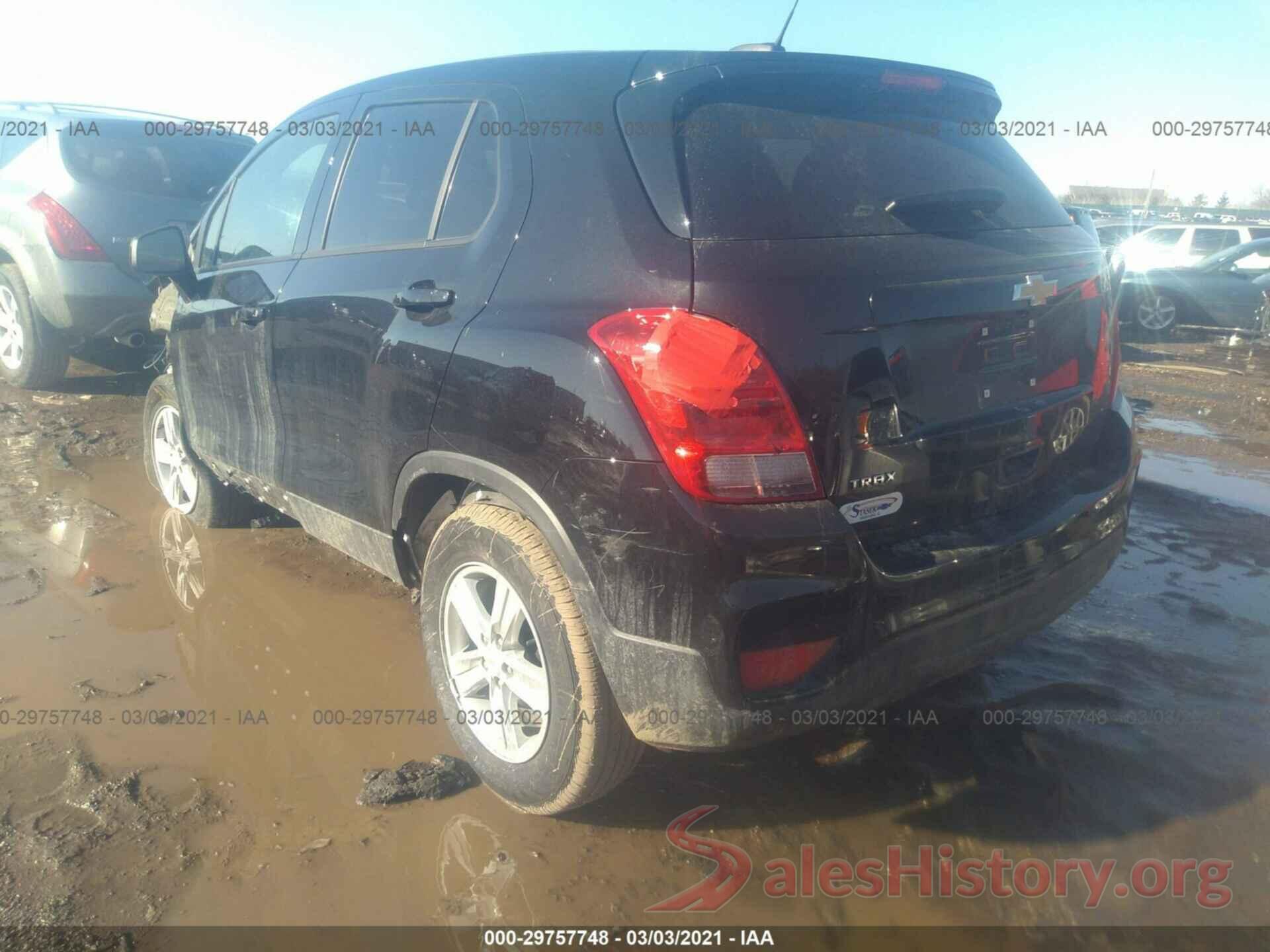 KL7CJKSB2LB317868 2020 CHEVROLET TRAX