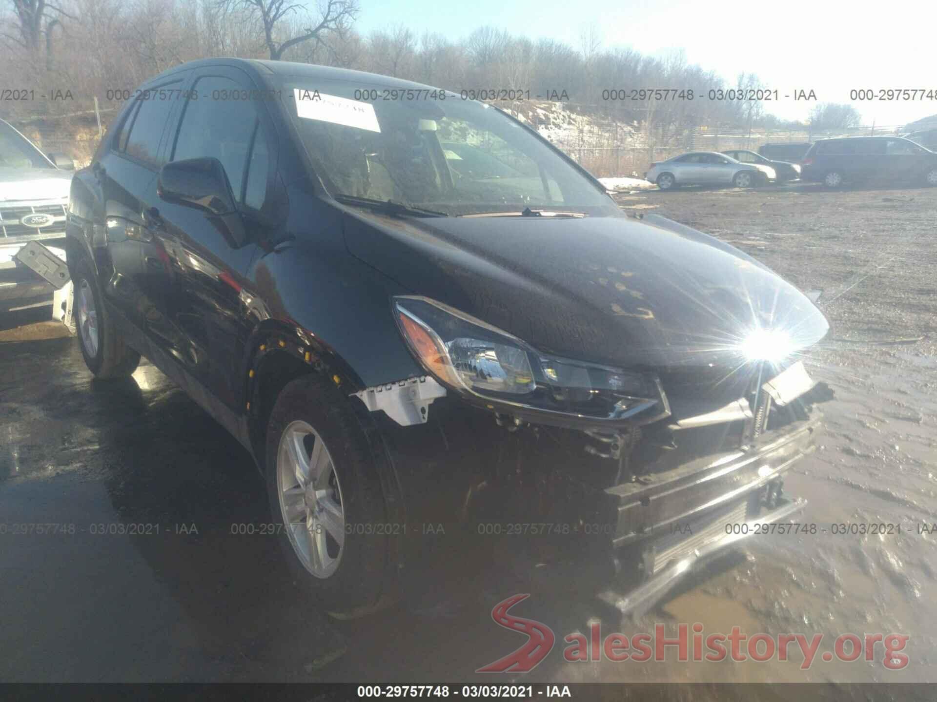 KL7CJKSB2LB317868 2020 CHEVROLET TRAX