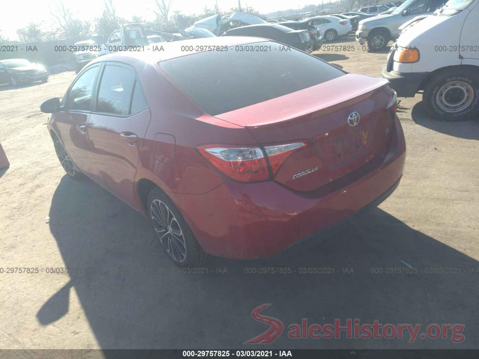 2T1BURHE0GC682136 2016 TOYOTA COROLLA