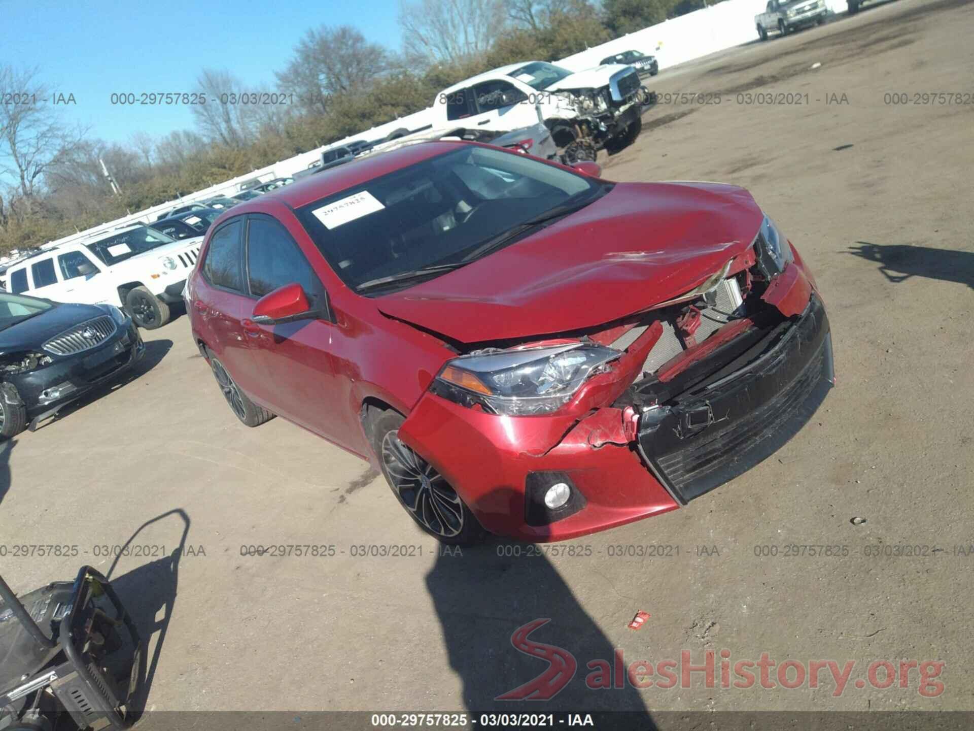 2T1BURHE0GC682136 2016 TOYOTA COROLLA