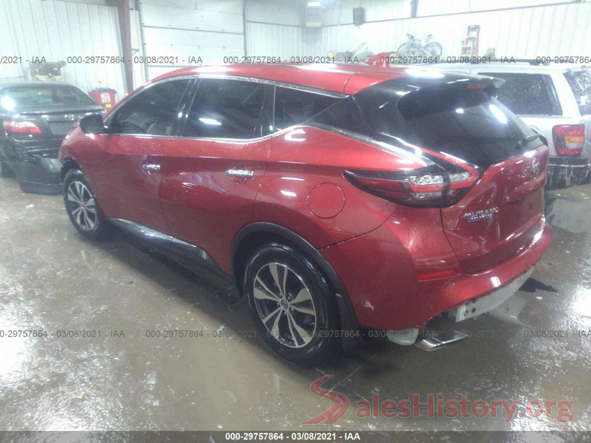 5N1AZ2MS0KN121811 2019 NISSAN MURANO