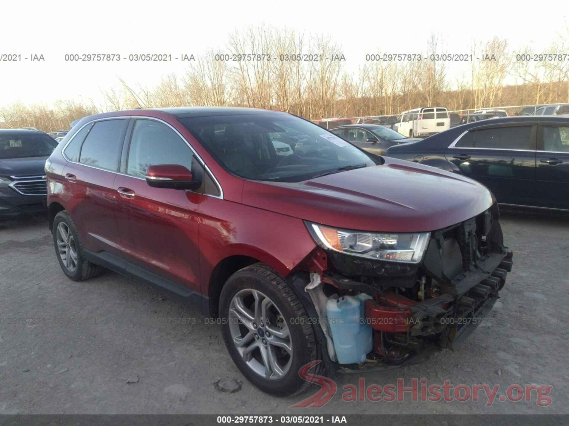 2FMPK4K86JBB22313 2018 FORD EDGE