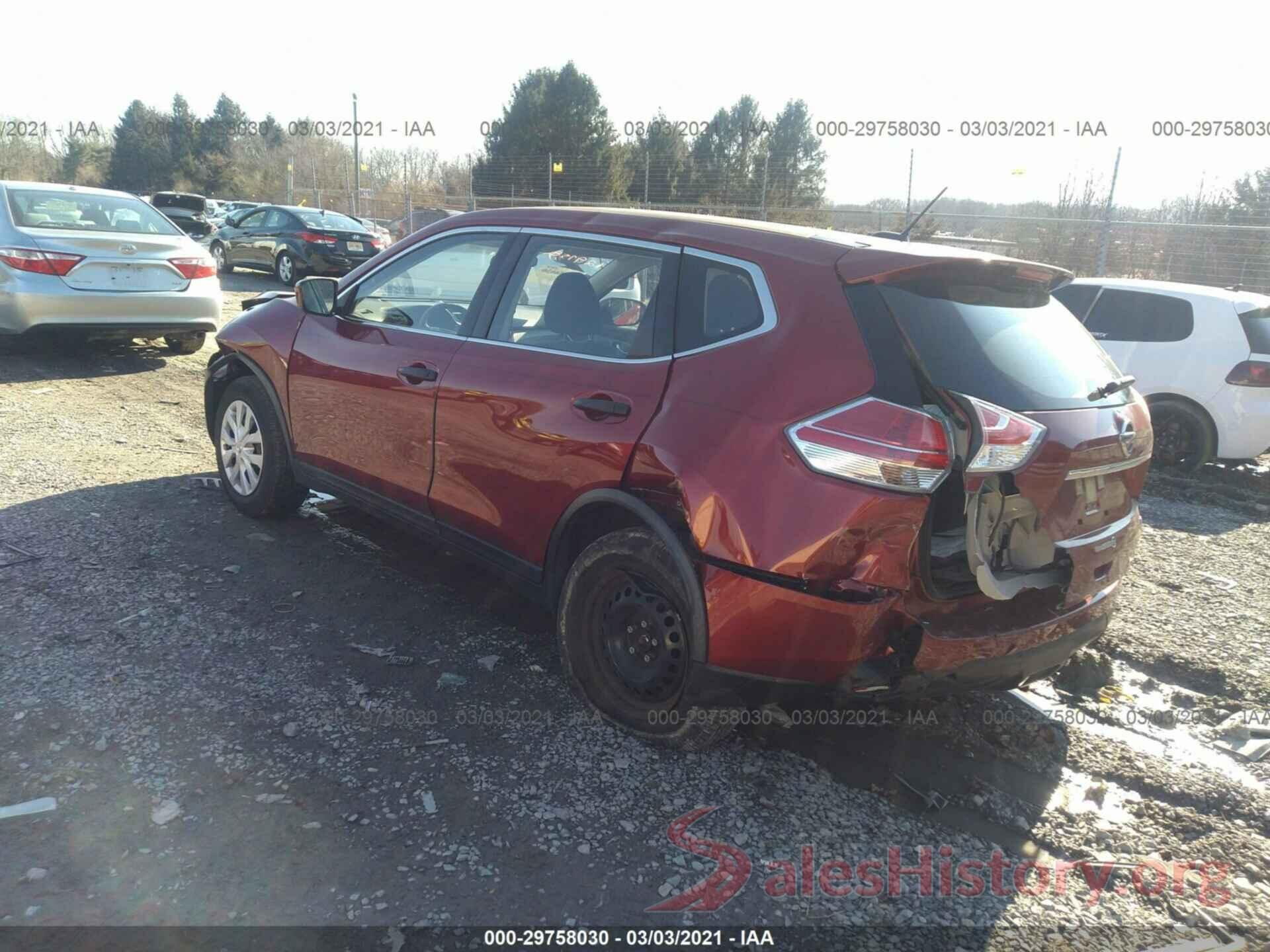 JN8AT2MVXGW154465 2016 NISSAN ROGUE