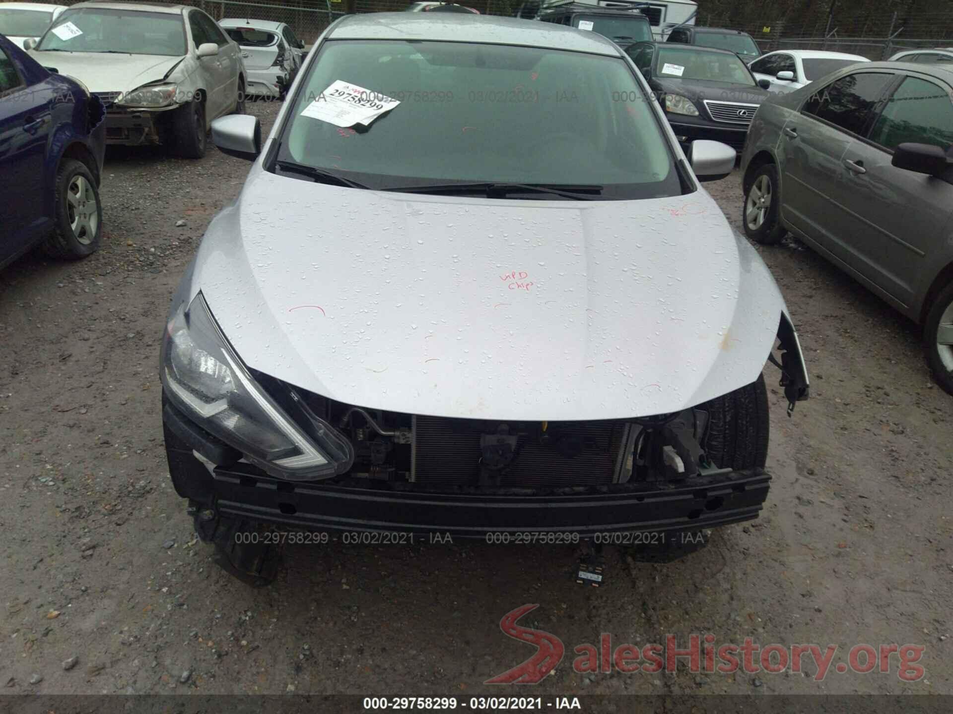 3N1AB7APXKY355143 2019 NISSAN SENTRA