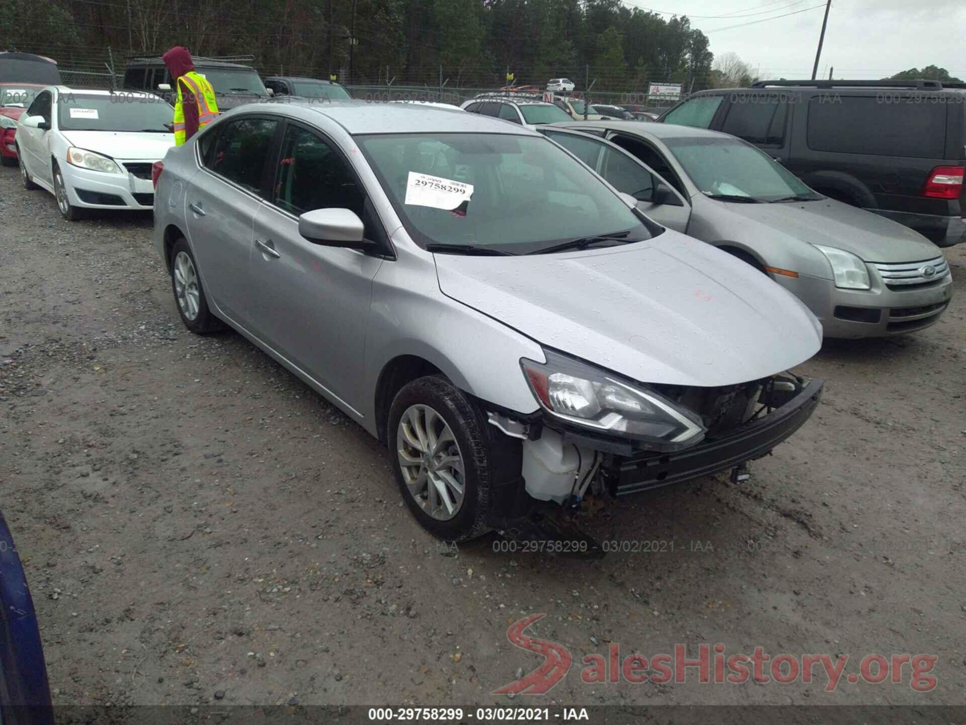 3N1AB7APXKY355143 2019 NISSAN SENTRA