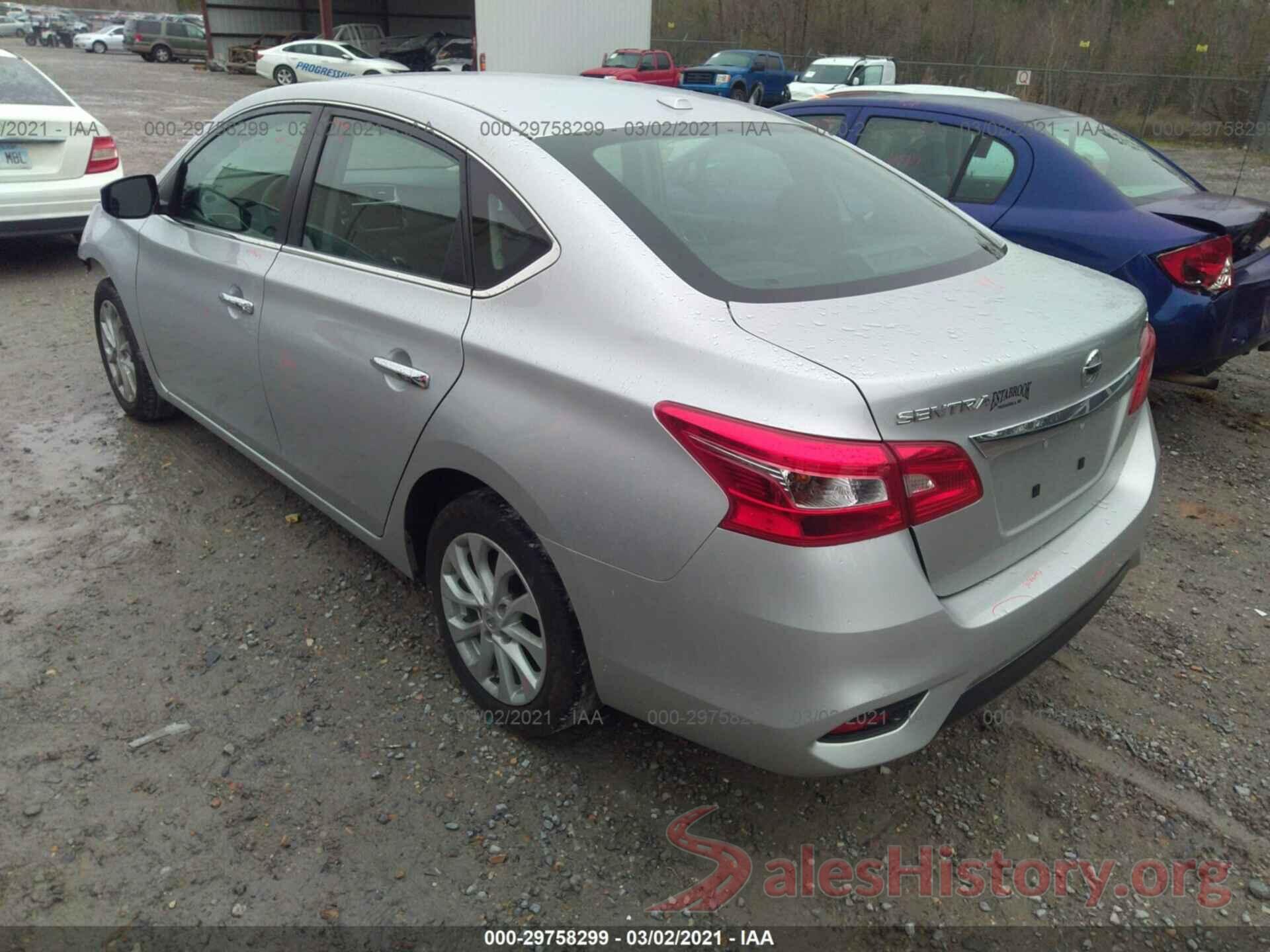 3N1AB7APXKY355143 2019 NISSAN SENTRA