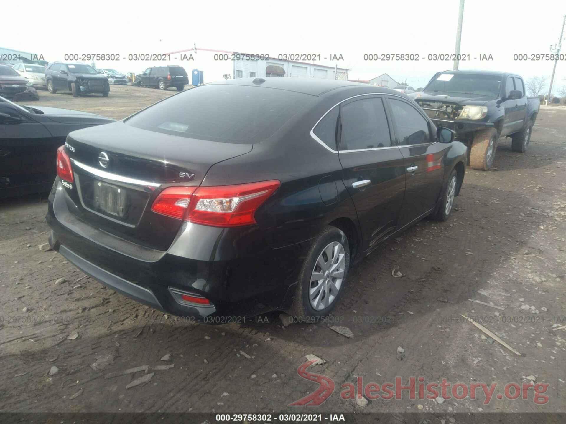 3N1AB7AP0GL661708 2016 NISSAN SENTRA