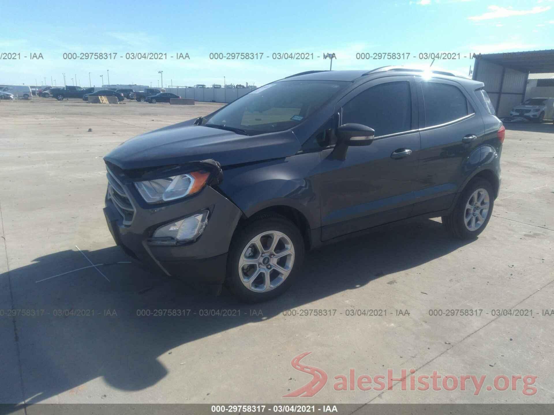 MAJ3S2GEXKC294065 2019 FORD ECOSPORT