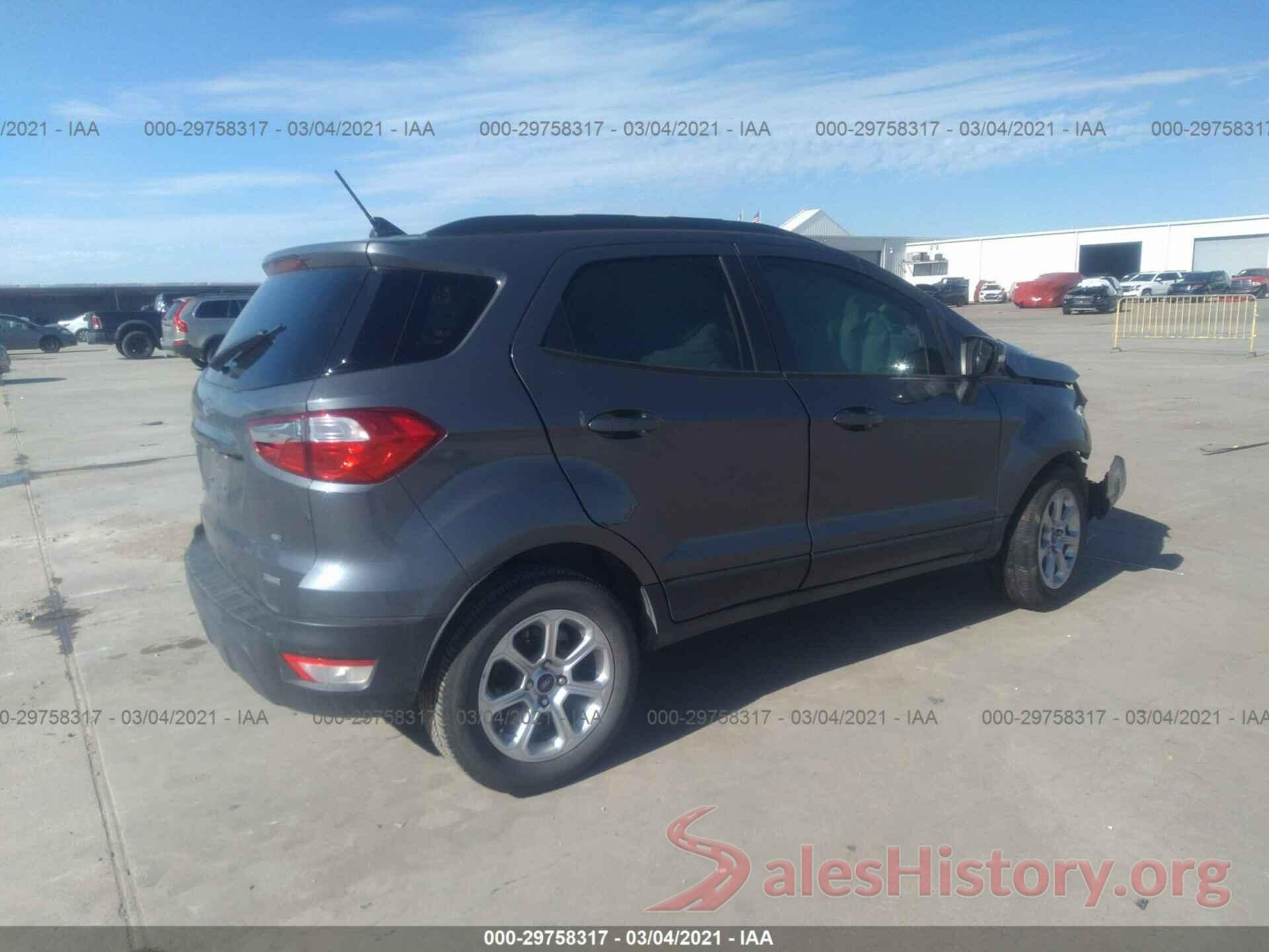 MAJ3S2GEXKC294065 2019 FORD ECOSPORT