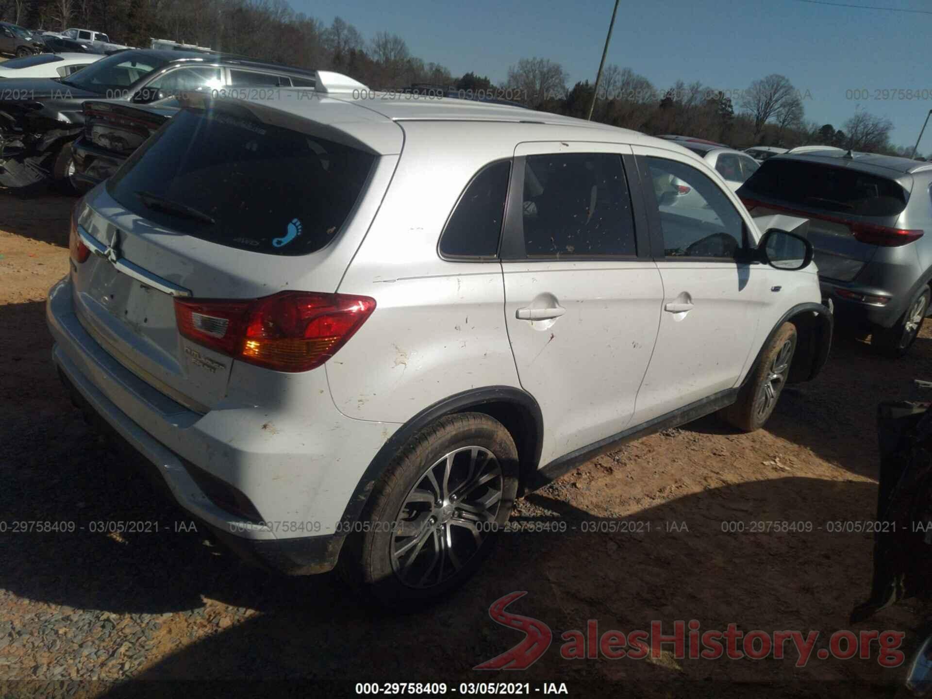 JA4AR3AU1JZ006507 2018 MITSUBISHI OUTLANDER SPORT