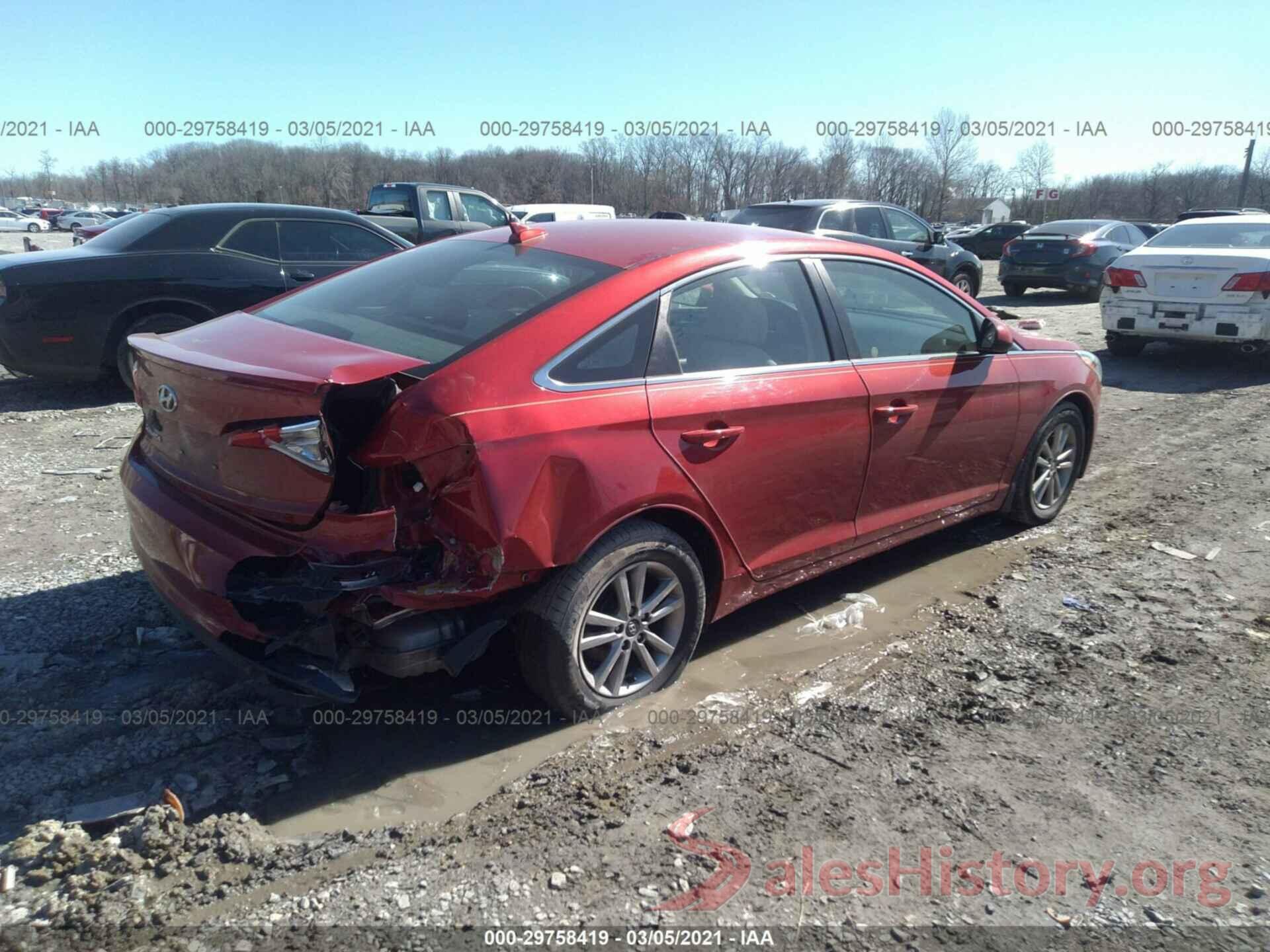 5NPE24AF3HH456485 2017 HYUNDAI SONATA