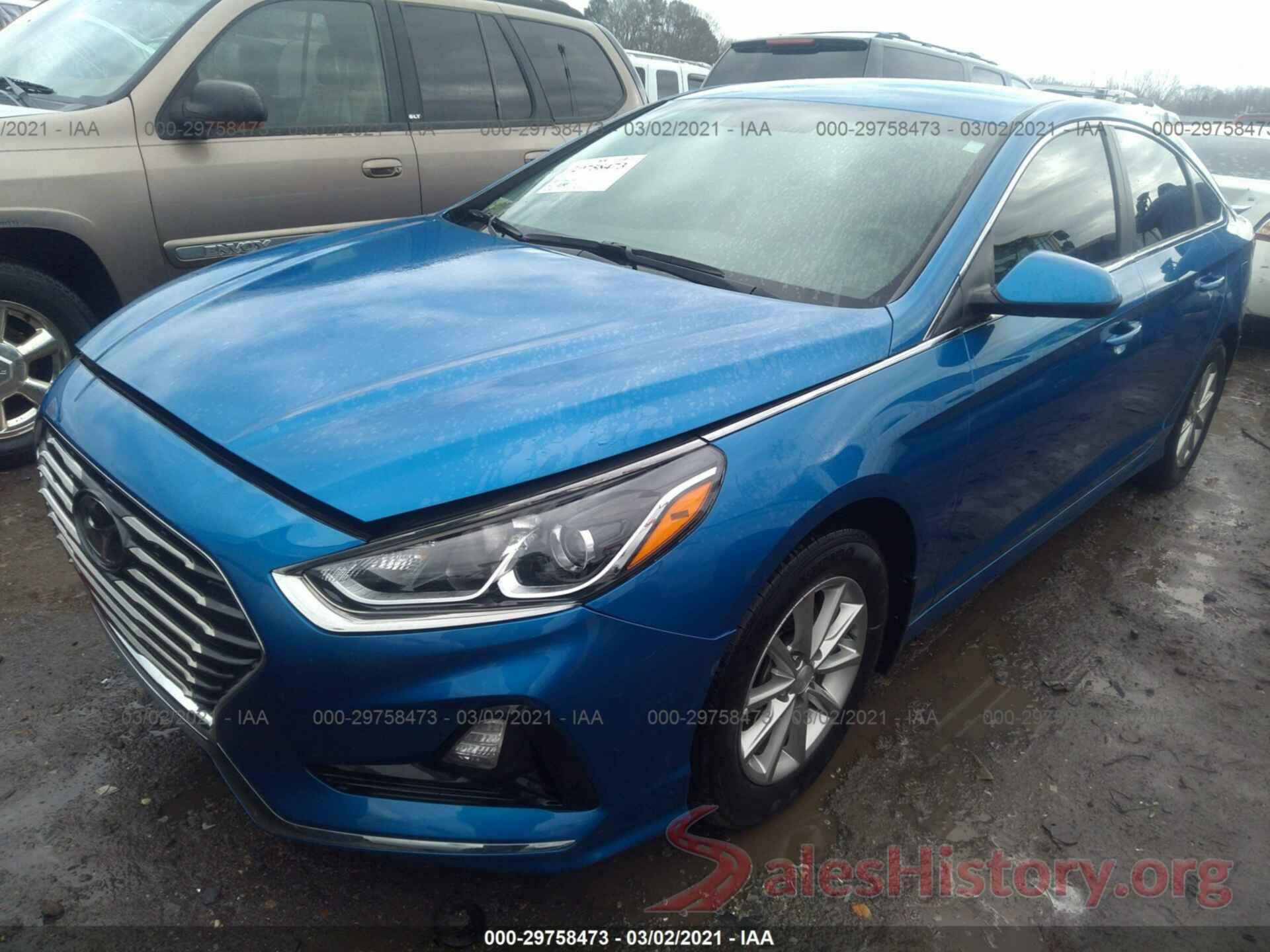 5NPE24AF7KH731668 2019 HYUNDAI SONATA