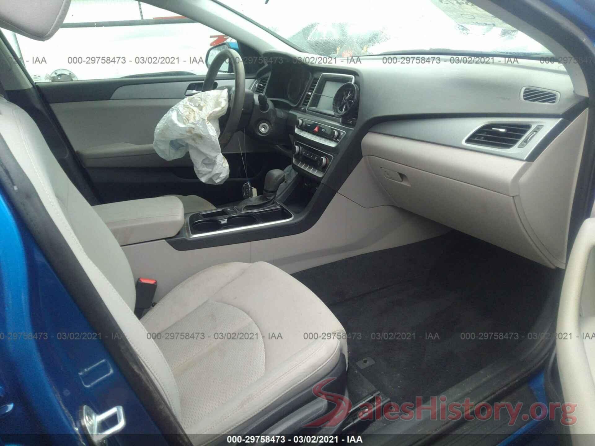 5NPE24AF7KH731668 2019 HYUNDAI SONATA