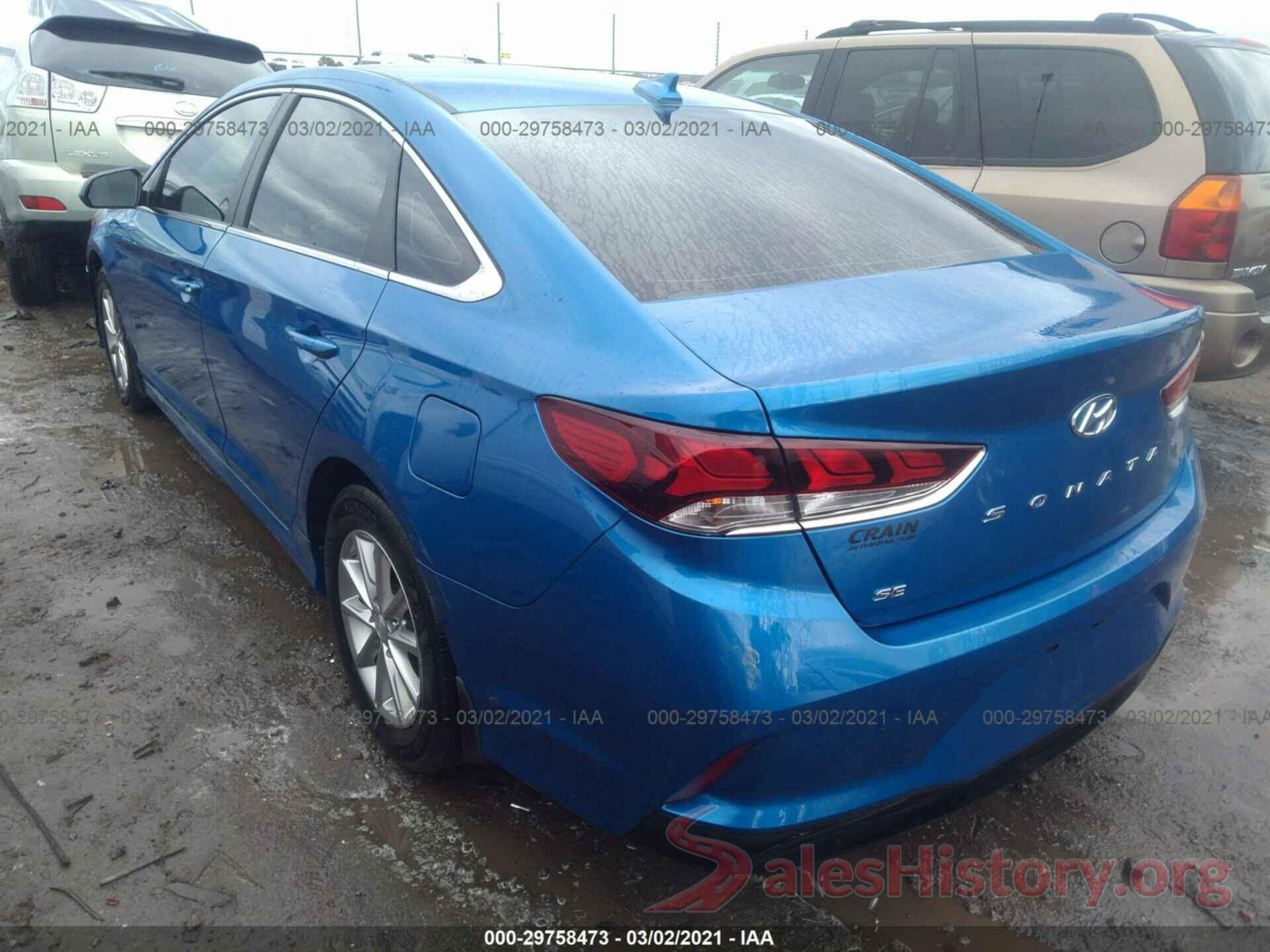 5NPE24AF7KH731668 2019 HYUNDAI SONATA