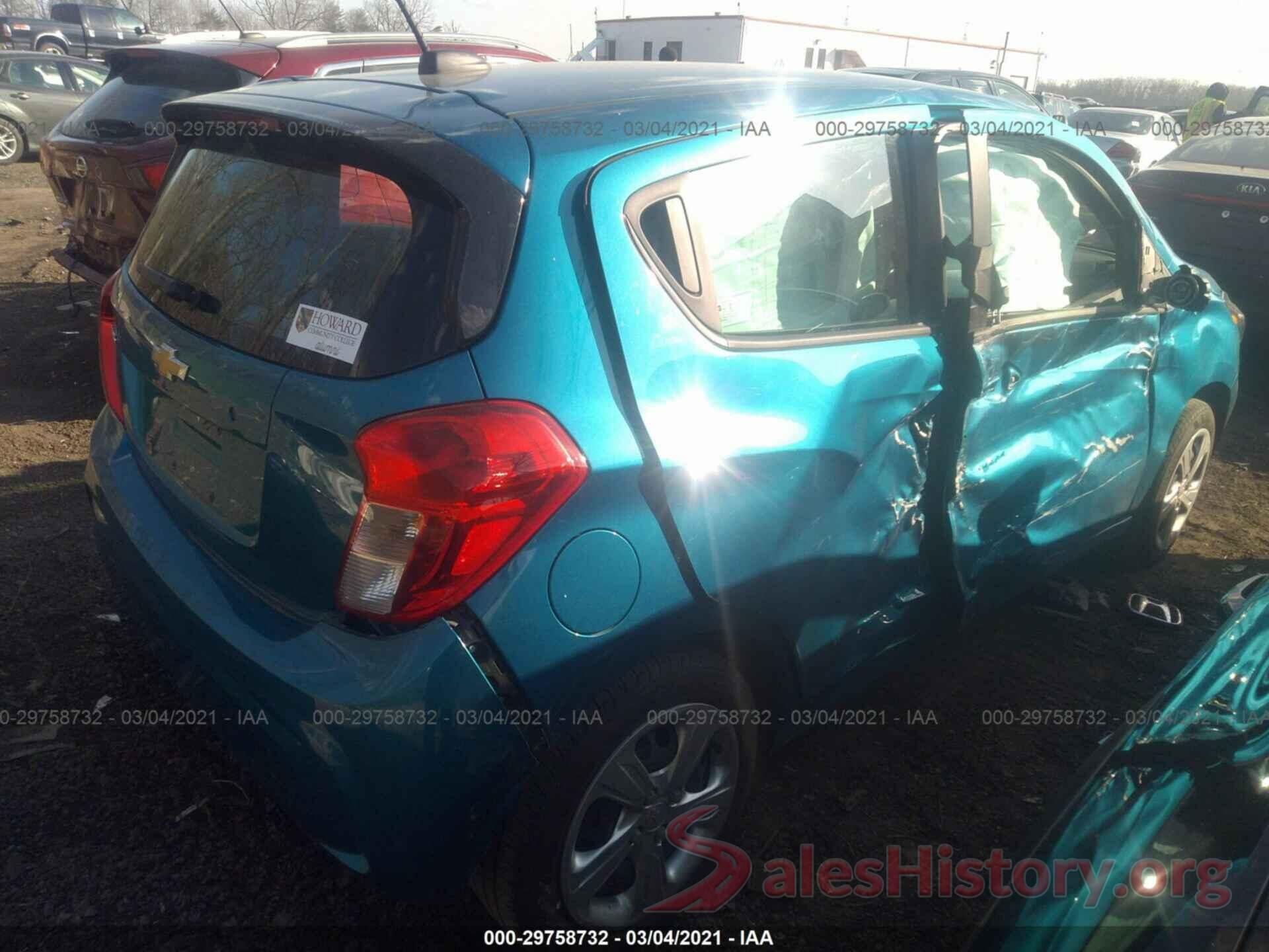 KL8CB6SA0LC412270 2020 CHEVROLET SPARK