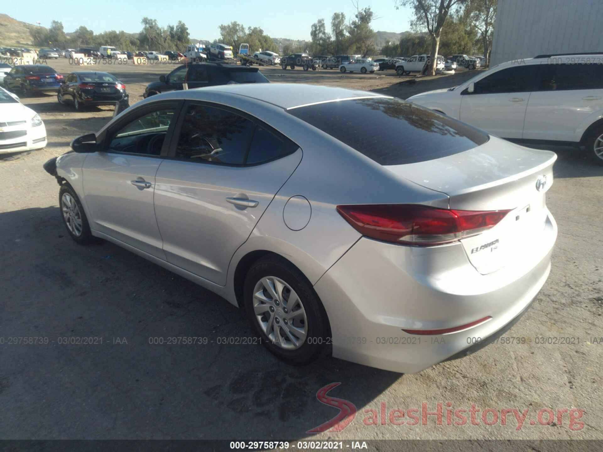 KMHD74LF9JU473227 2018 HYUNDAI ELANTRA