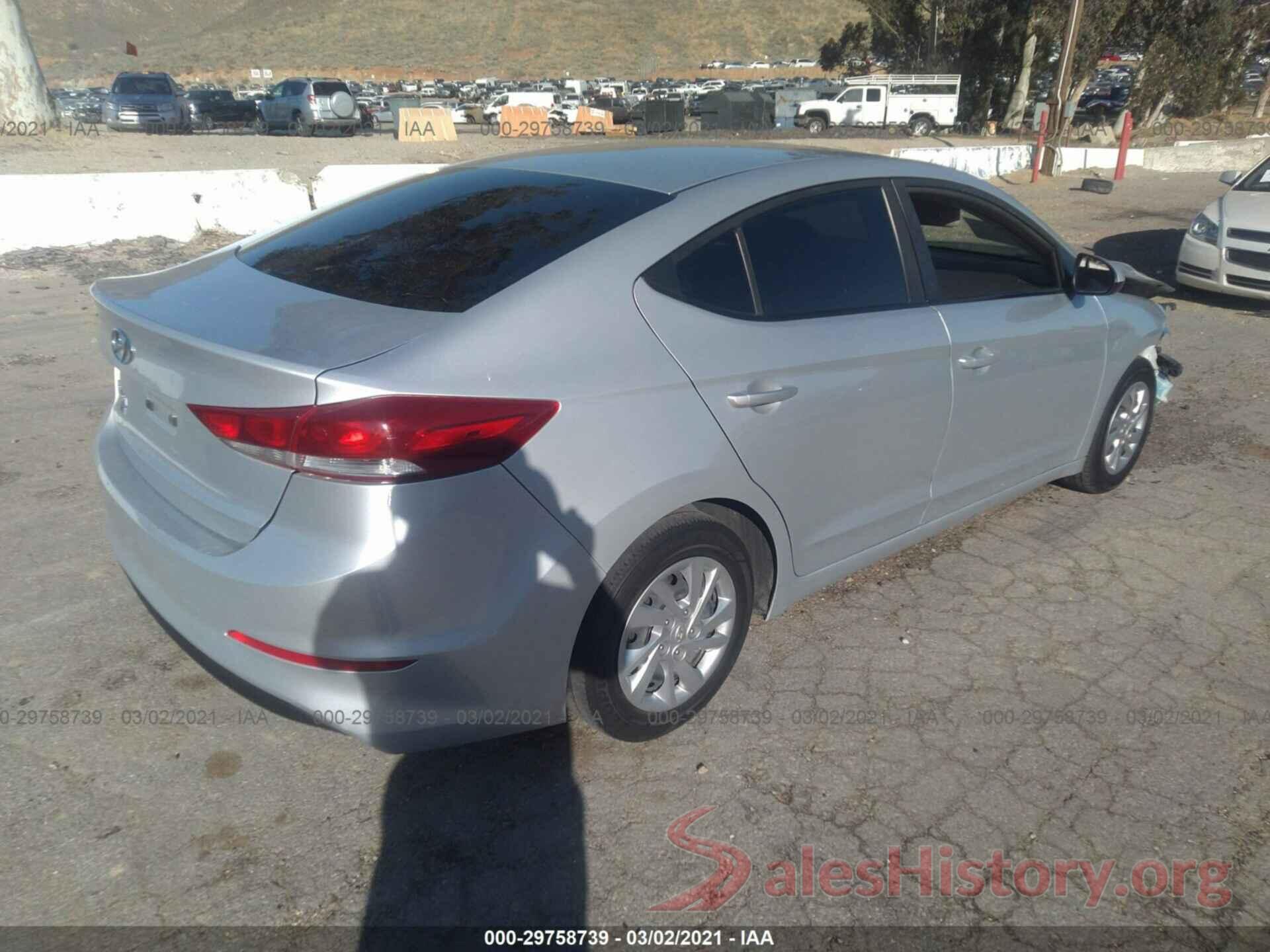 KMHD74LF9JU473227 2018 HYUNDAI ELANTRA