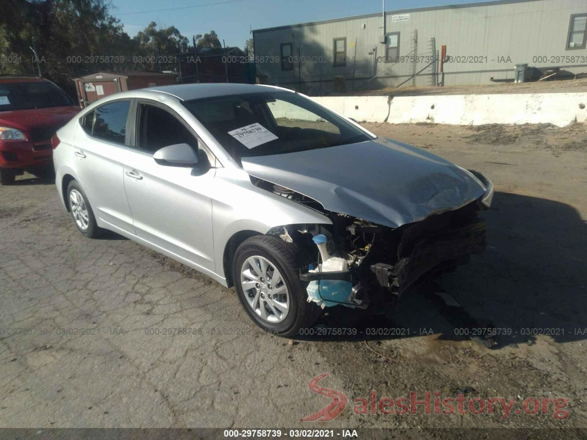 KMHD74LF9JU473227 2018 HYUNDAI ELANTRA