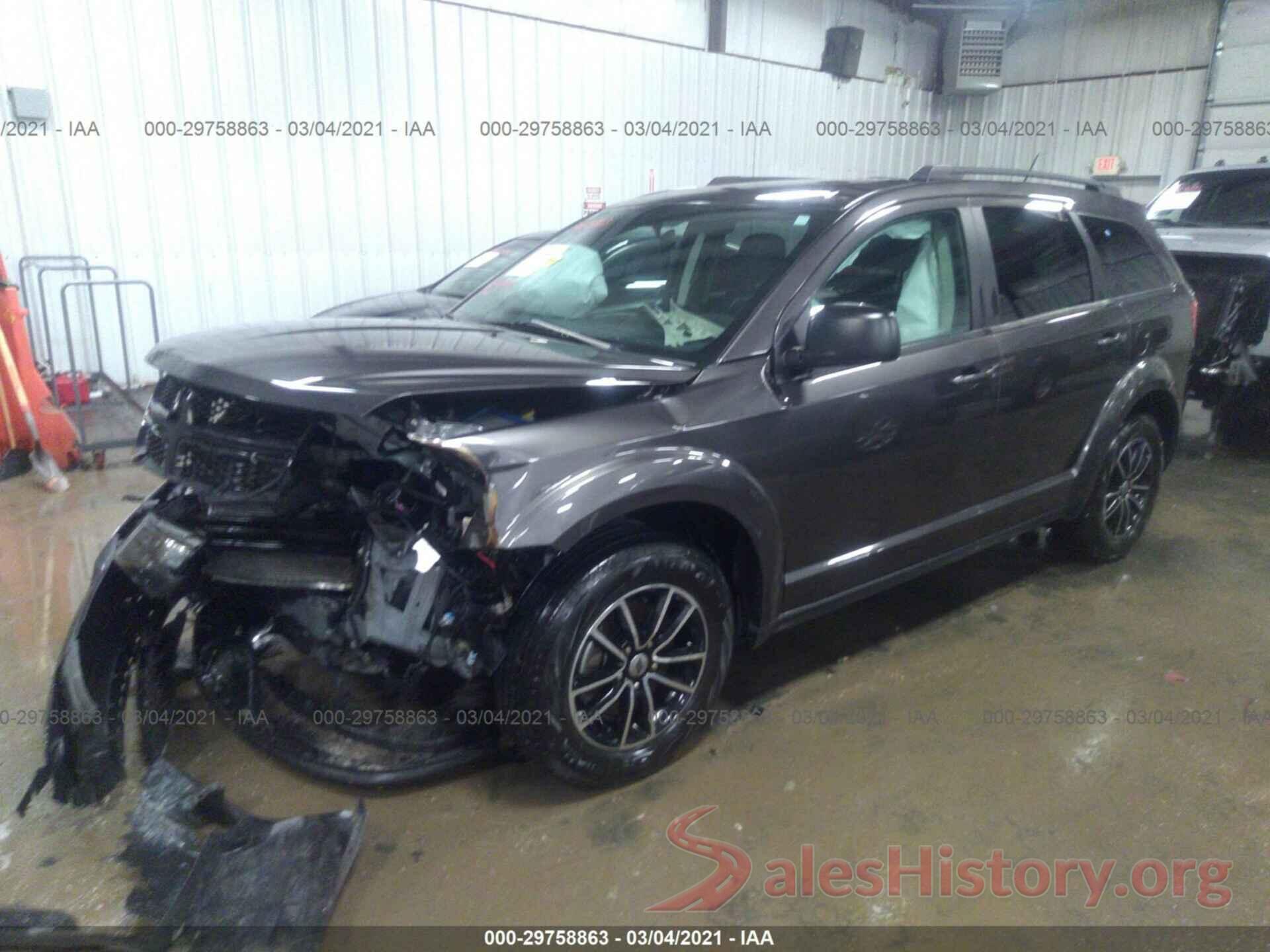 3C4PDCAB1JT274610 2018 DODGE JOURNEY