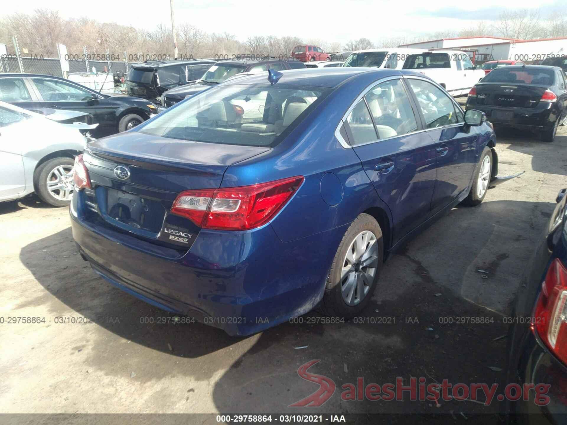 4S3BNAF62G3056543 2016 SUBARU LEGACY