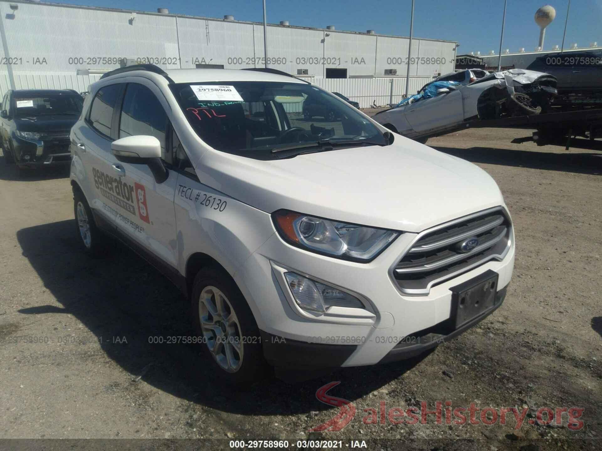 MAJ3P1TE0JC214756 2018 FORD ECOSPORT