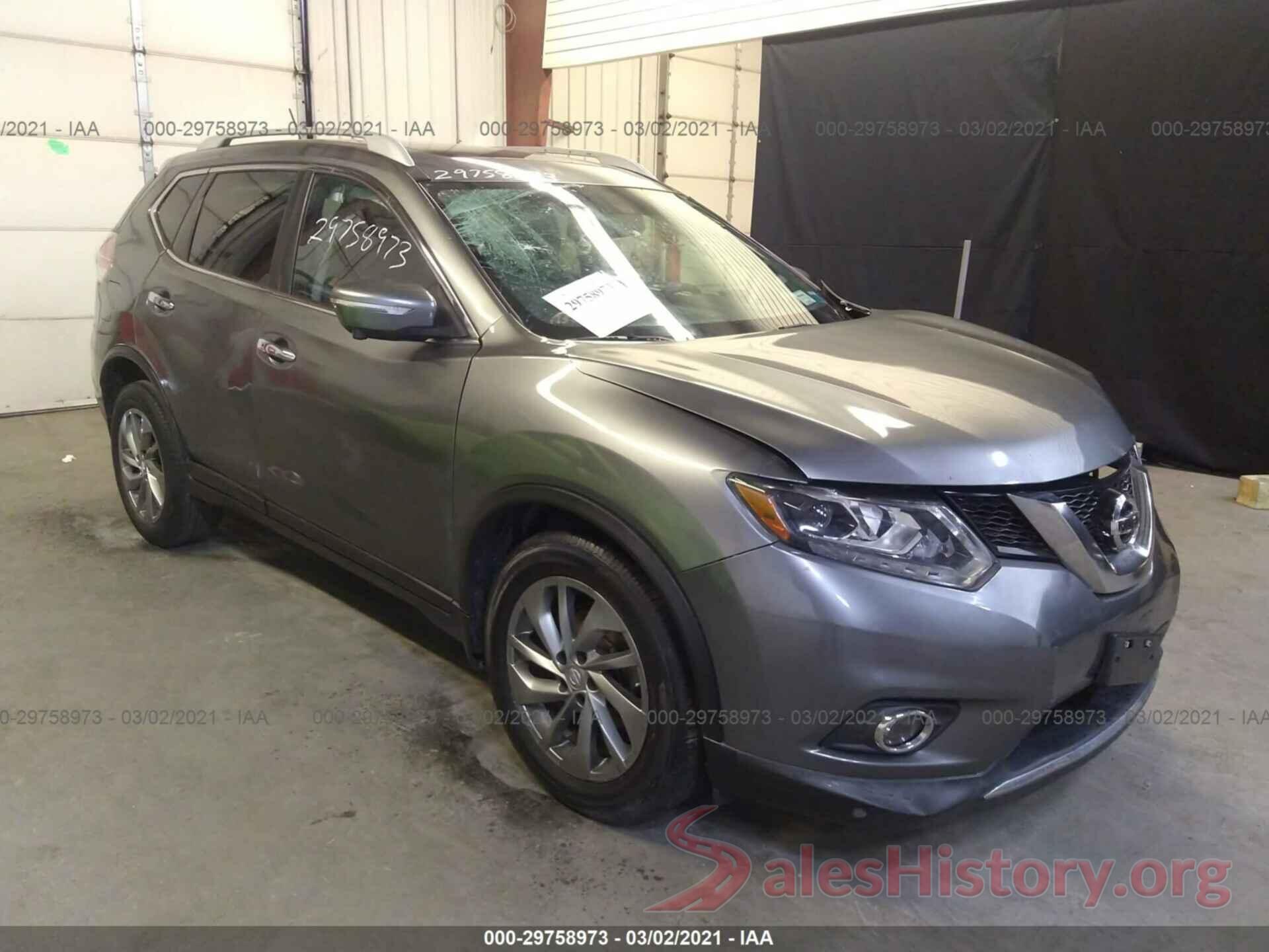 5N1AT2MV3FC809850 2015 NISSAN ROGUE