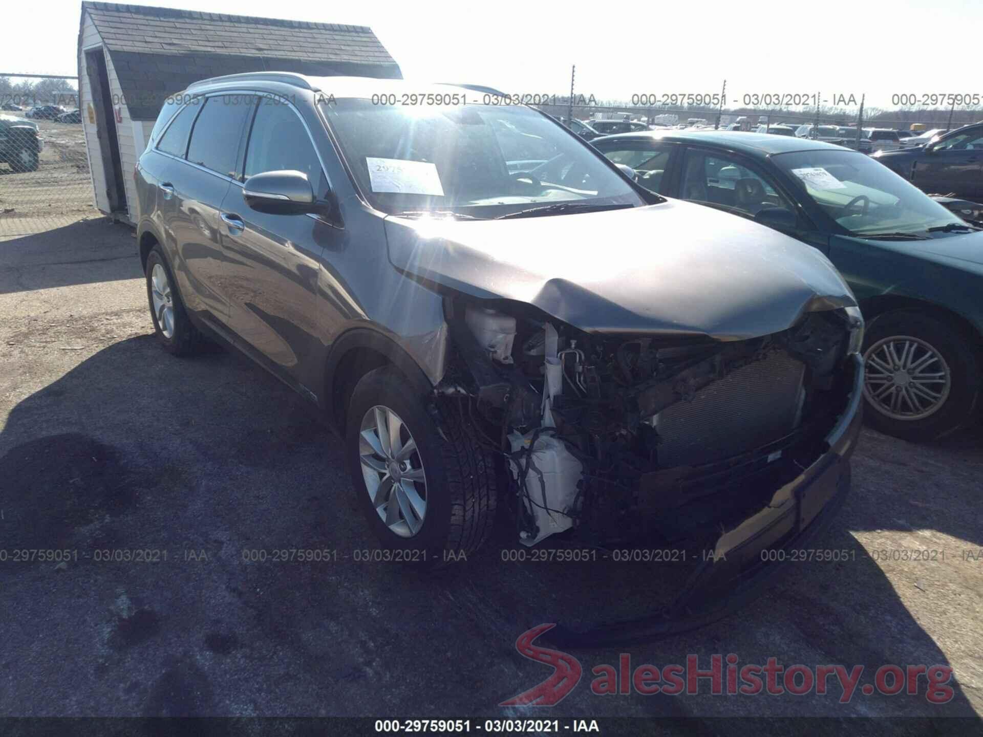 5XYPGDA5XHG197325 2017 KIA SORENTO