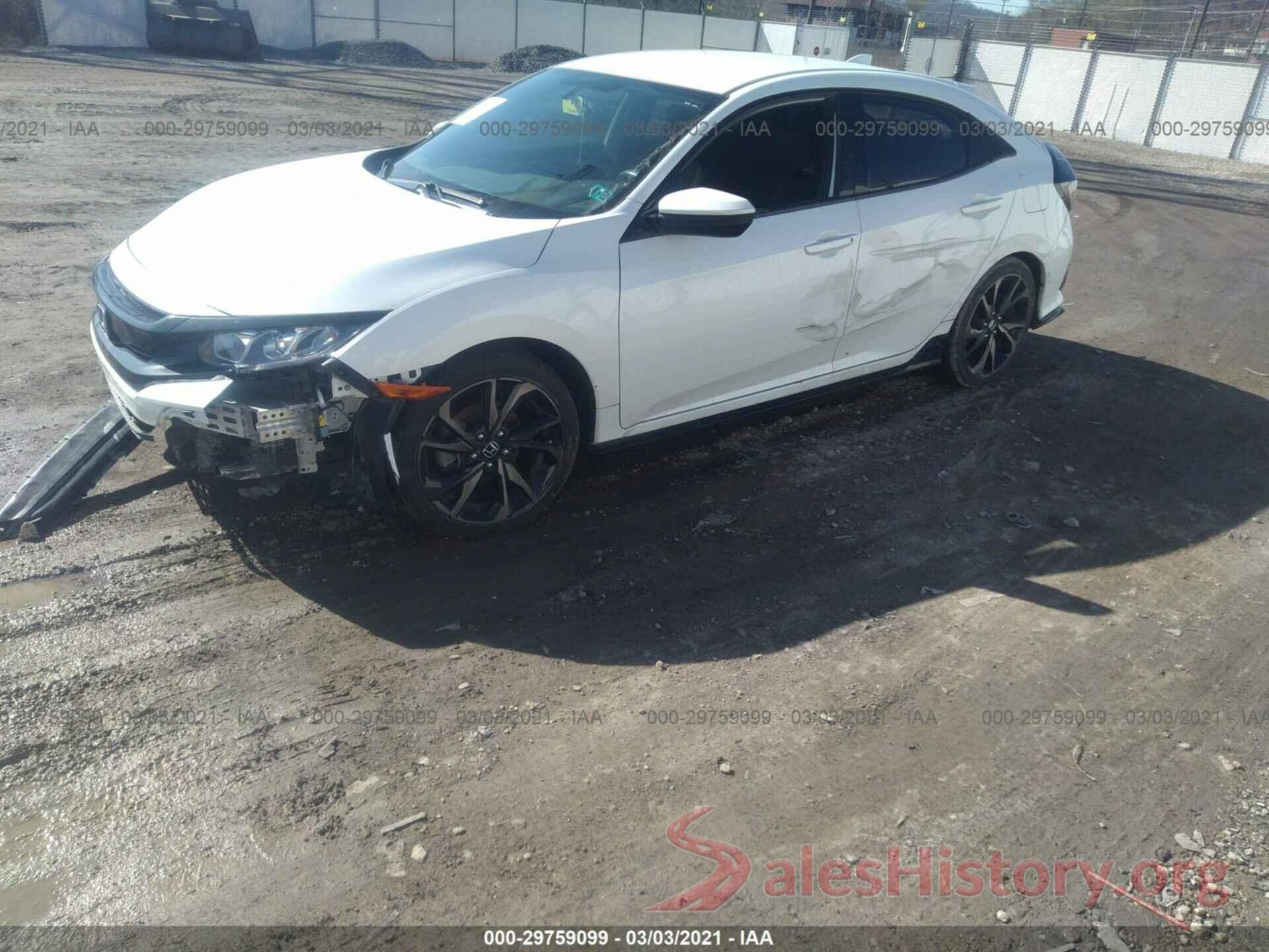 SHHFK7H43JU416582 2018 HONDA CIVIC HATCHBACK