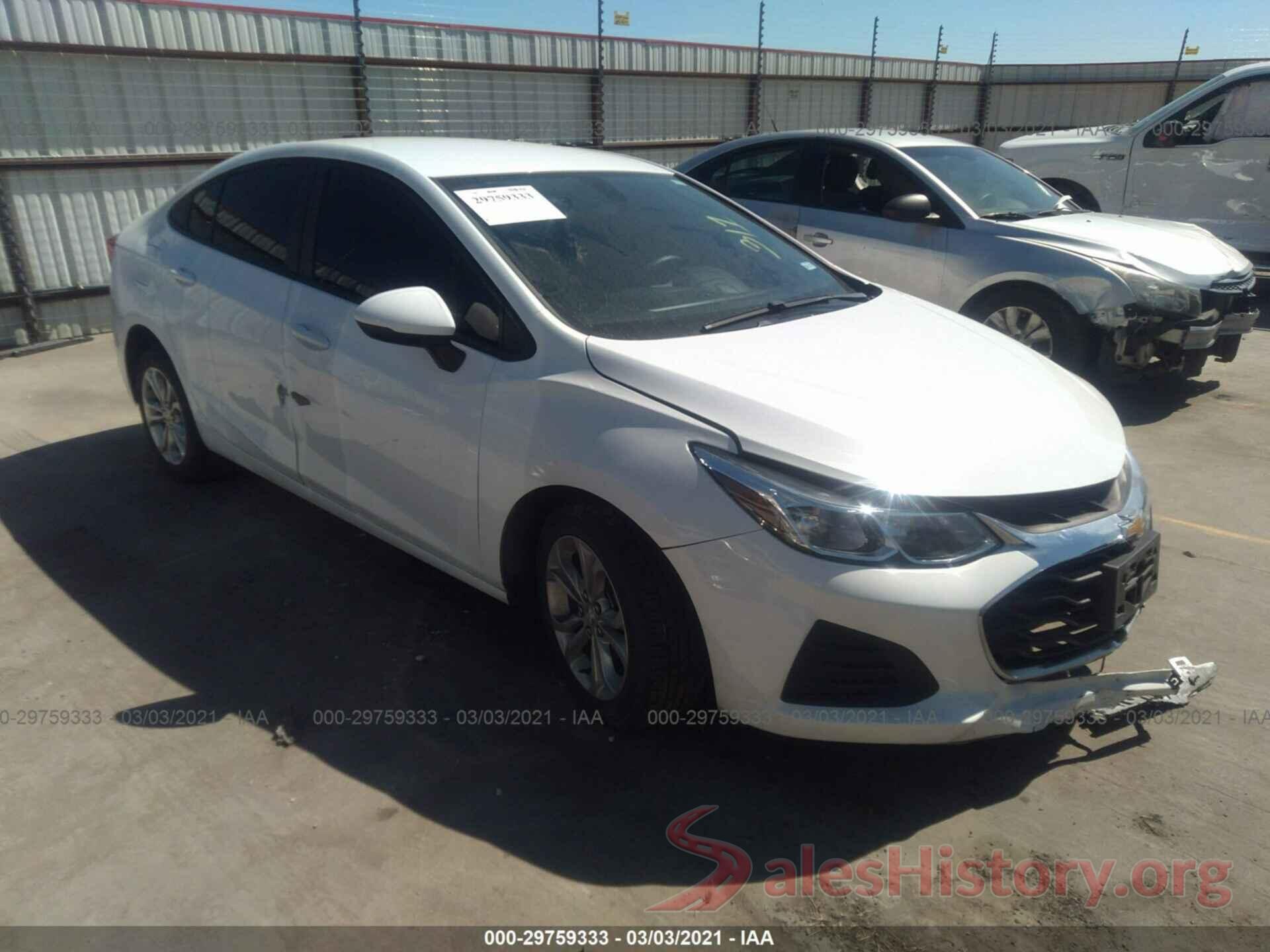 1G1BC5SM6K7153367 2019 CHEVROLET CRUZE