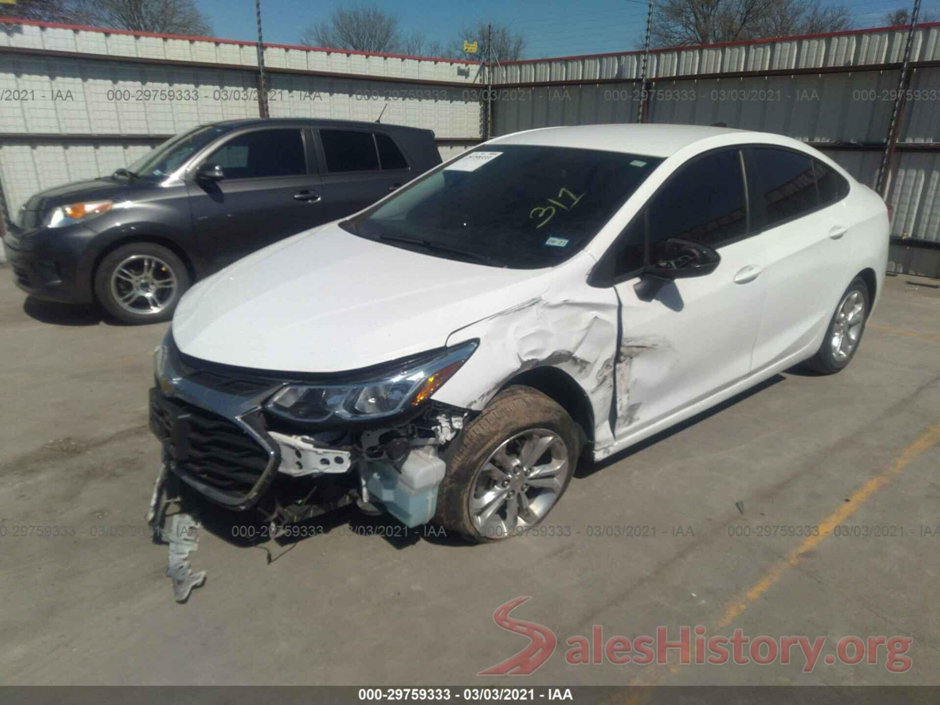 1G1BC5SM6K7153367 2019 CHEVROLET CRUZE