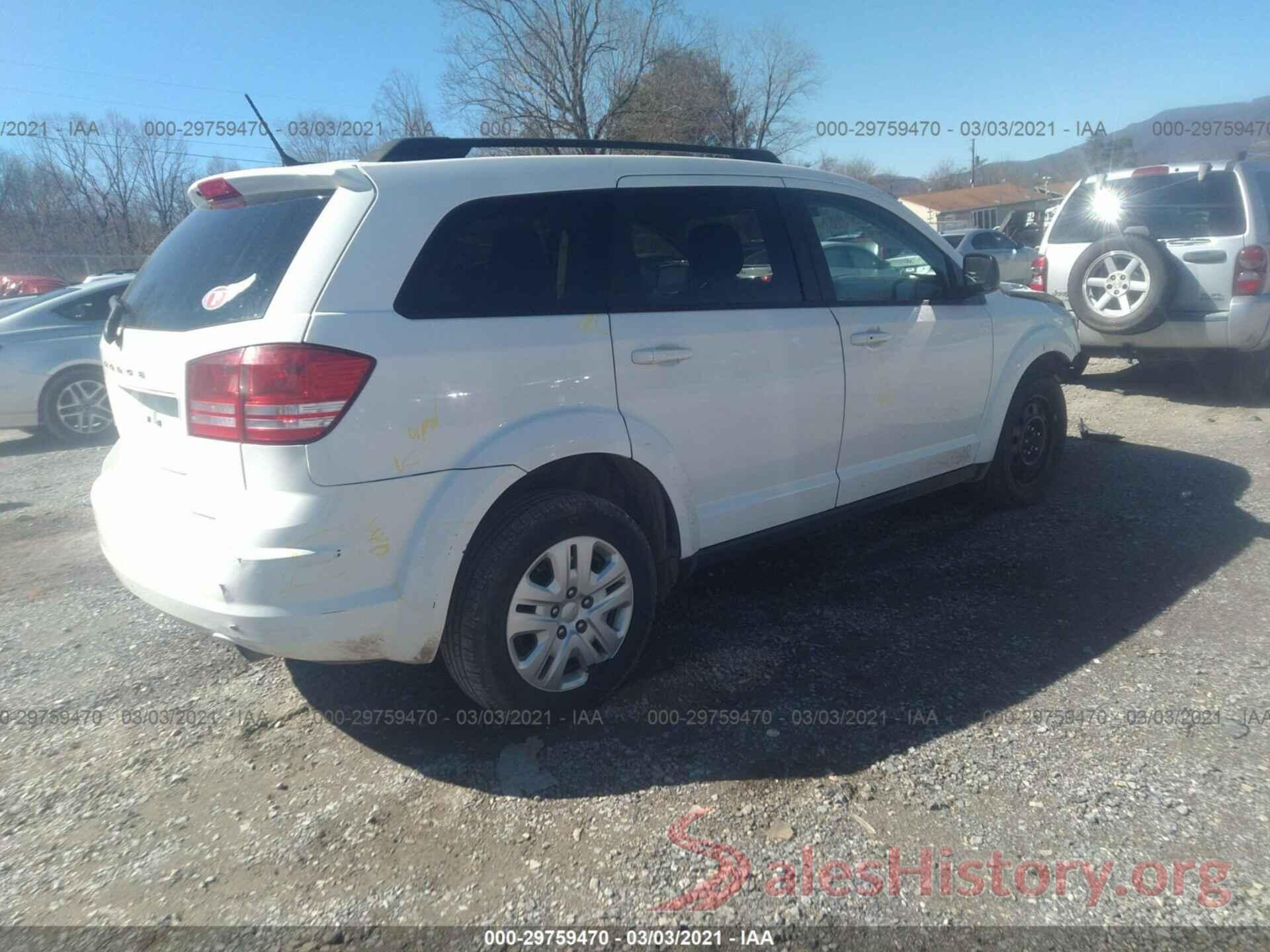 3C4PDCABXGT147864 2016 DODGE JOURNEY