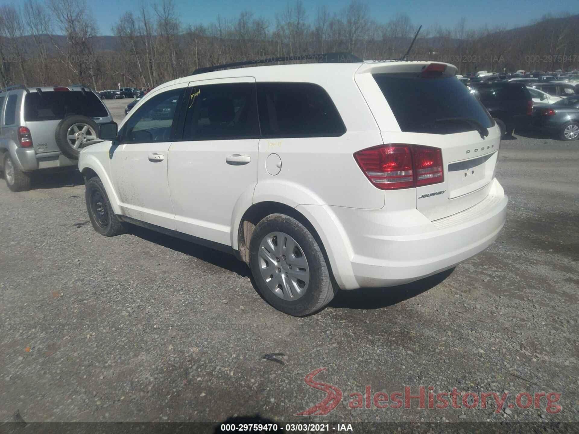 3C4PDCABXGT147864 2016 DODGE JOURNEY