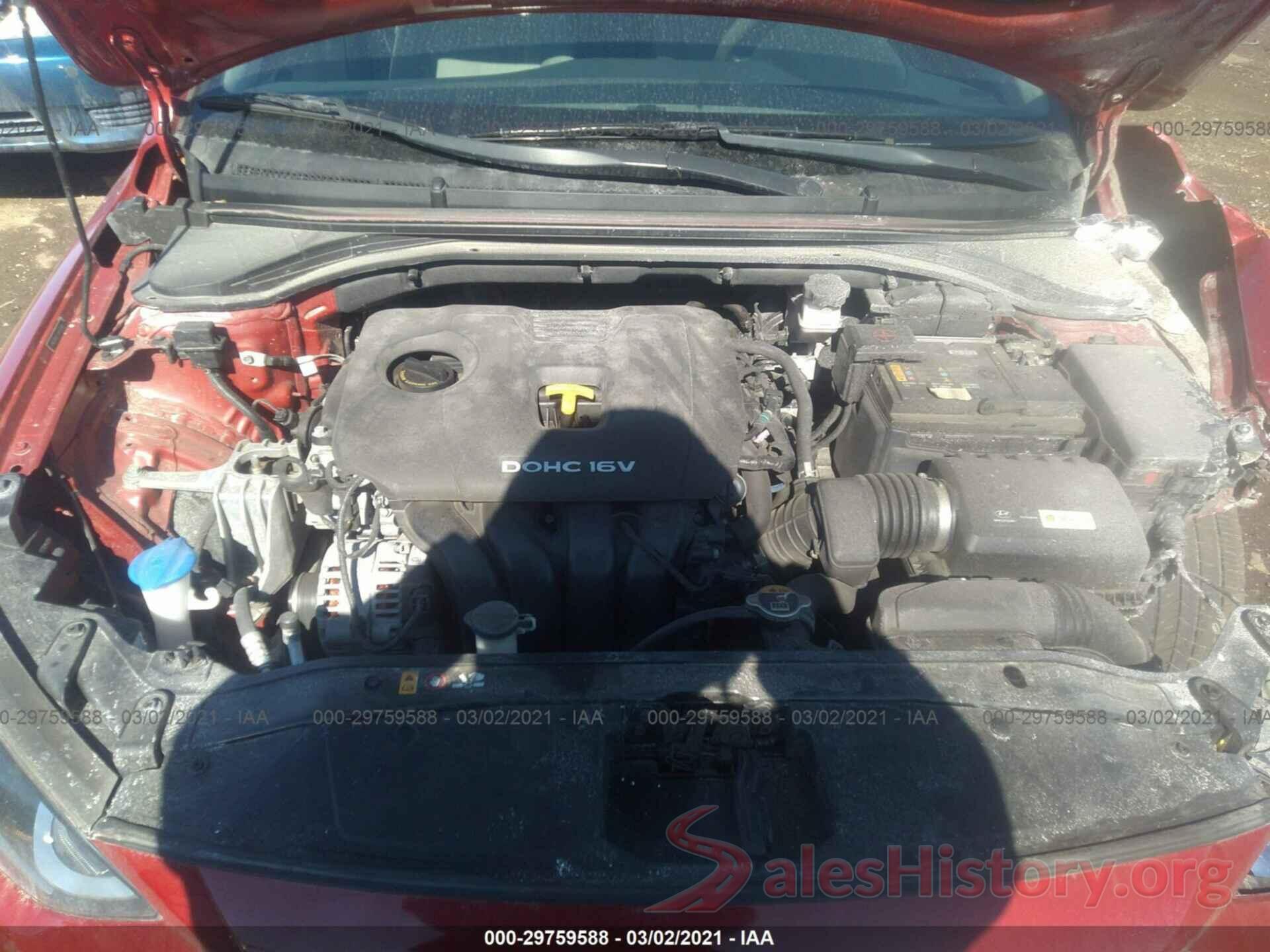 5NPD84LF1JH300846 2018 HYUNDAI ELANTRA