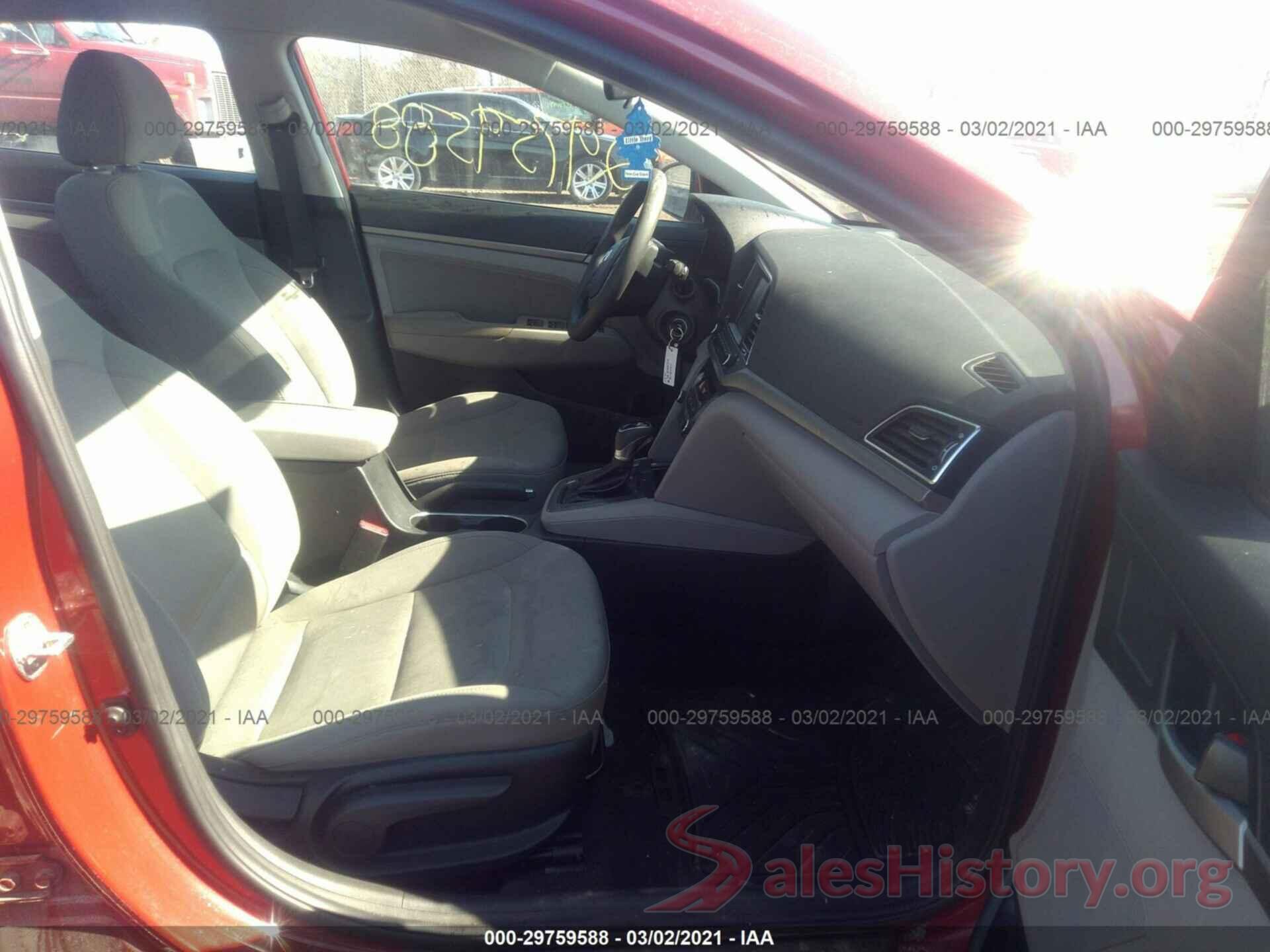 5NPD84LF1JH300846 2018 HYUNDAI ELANTRA