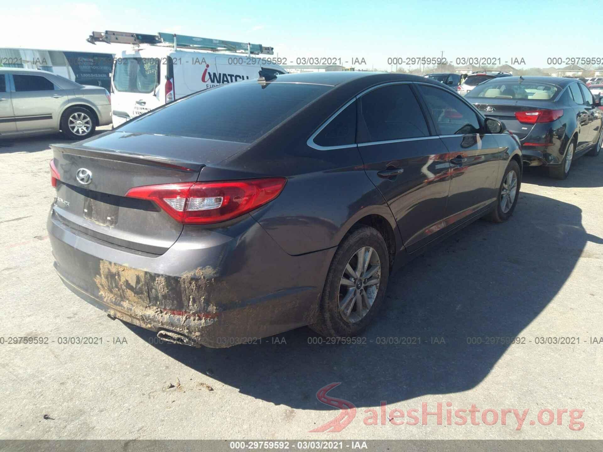 5NPE24AF2GH392678 2016 HYUNDAI SONATA