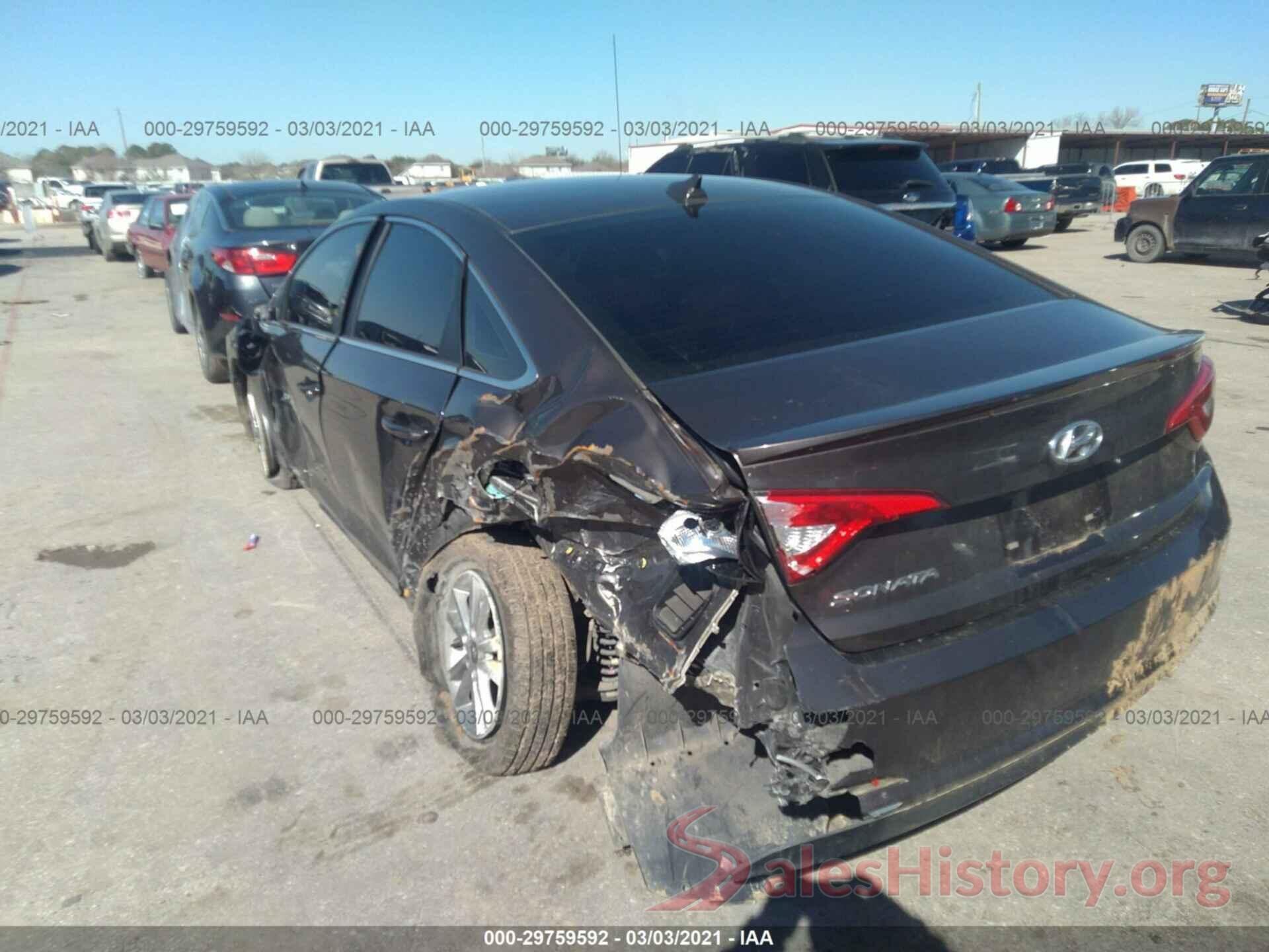 5NPE24AF2GH392678 2016 HYUNDAI SONATA