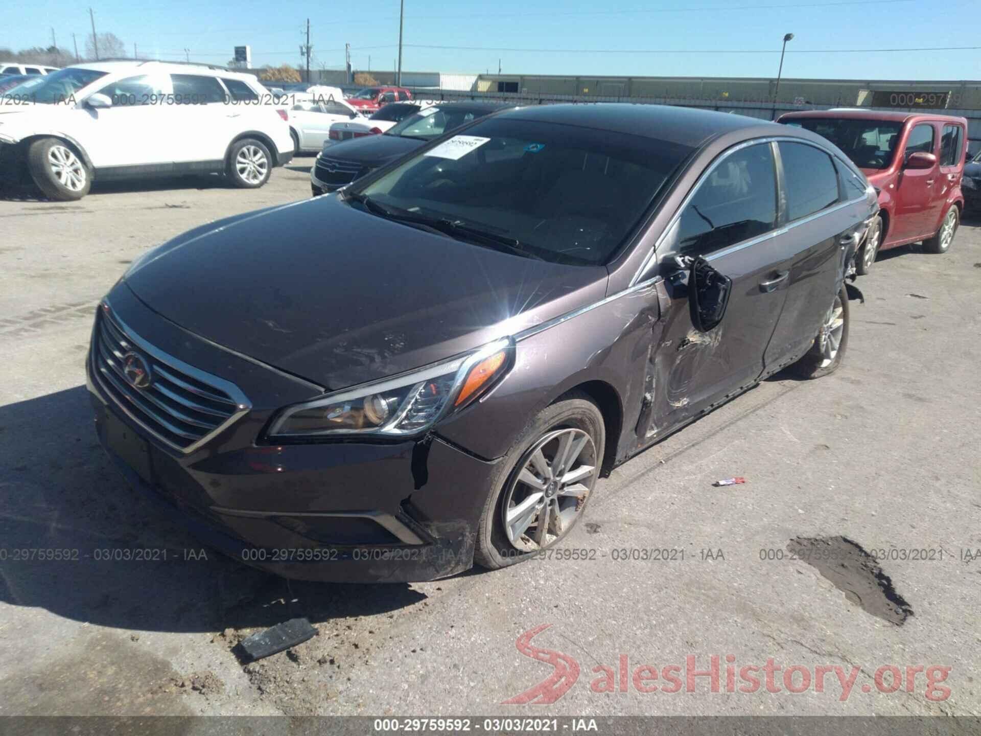 5NPE24AF2GH392678 2016 HYUNDAI SONATA