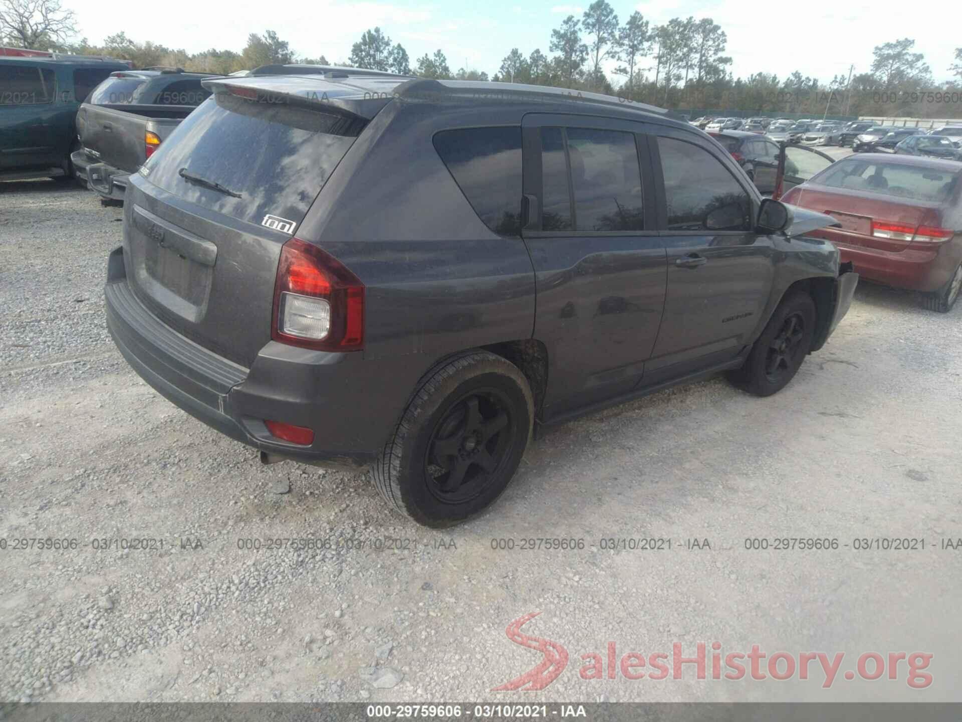 1C4NJCBAXHD146825 2017 JEEP COMPASS