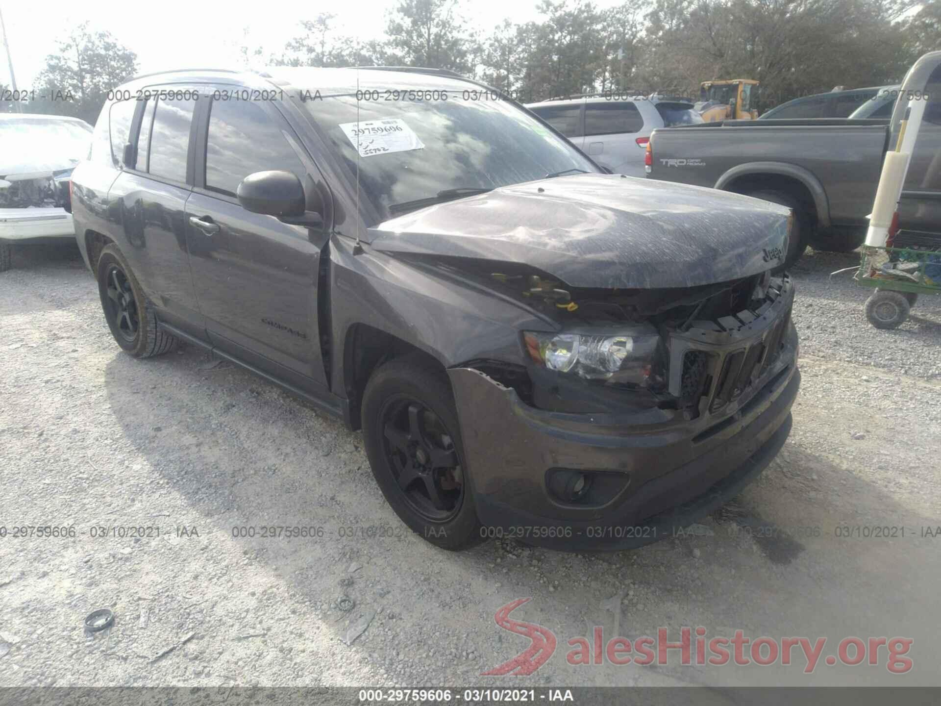 1C4NJCBAXHD146825 2017 JEEP COMPASS