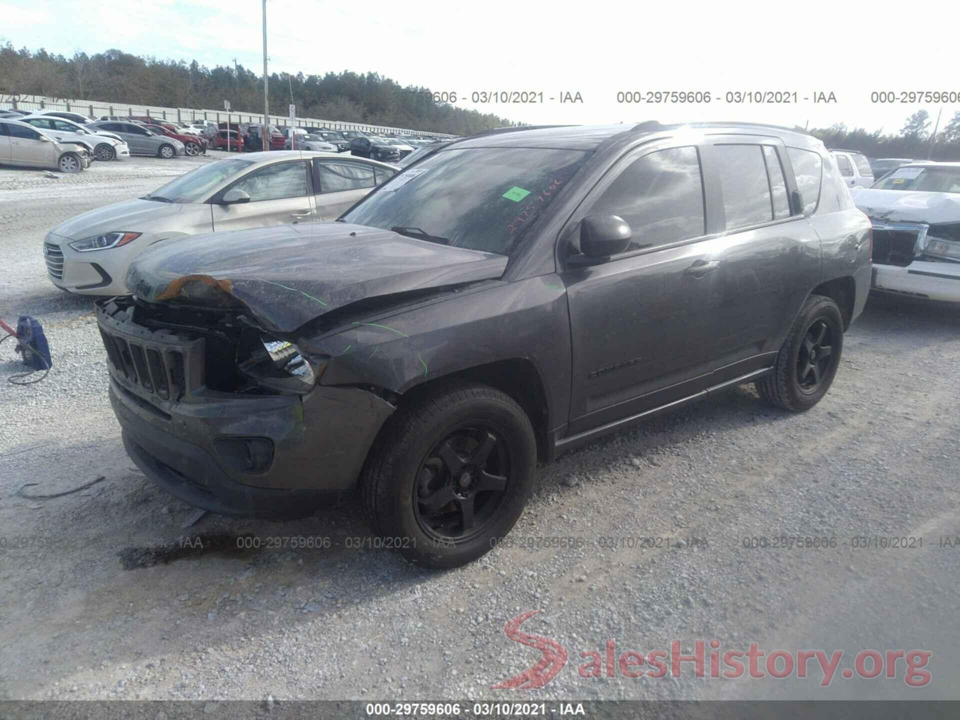 1C4NJCBAXHD146825 2017 JEEP COMPASS