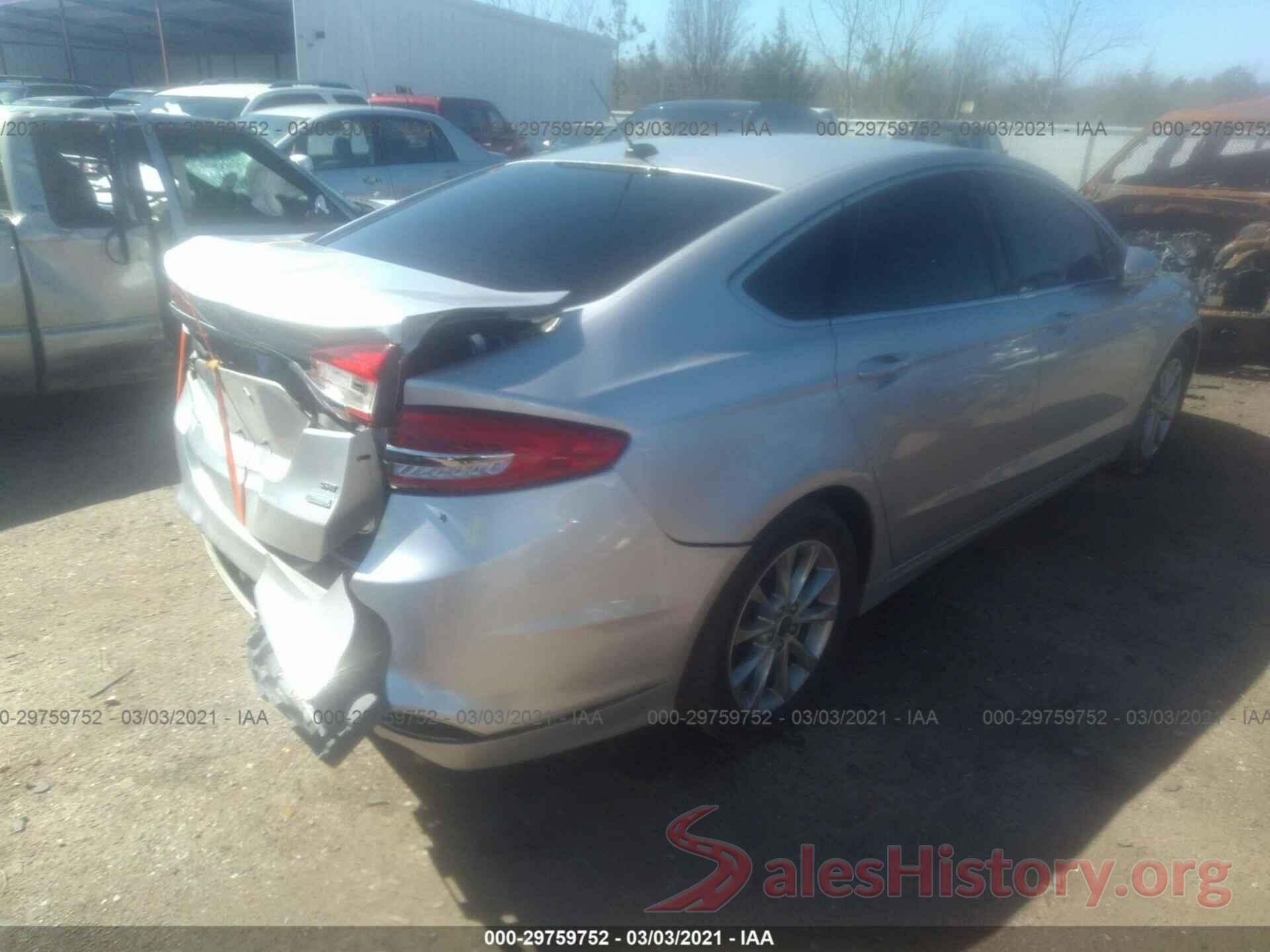 3FA6P0HD2HR238737 2017 FORD FUSION