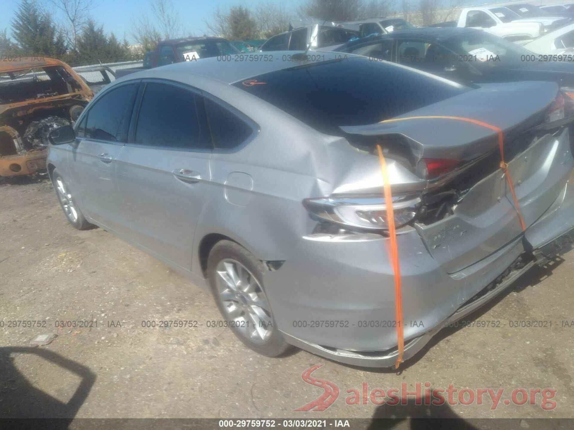 3FA6P0HD2HR238737 2017 FORD FUSION