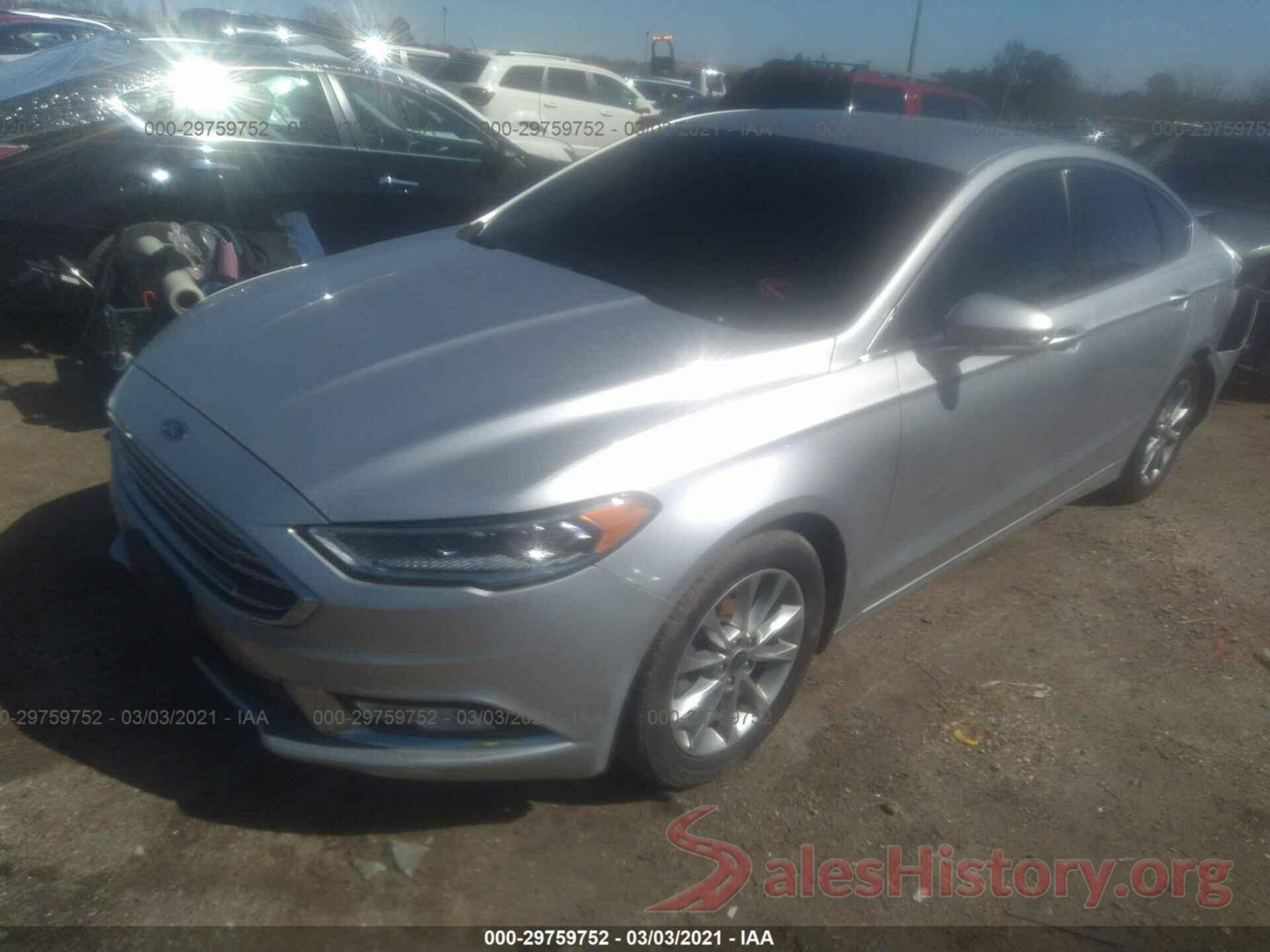 3FA6P0HD2HR238737 2017 FORD FUSION